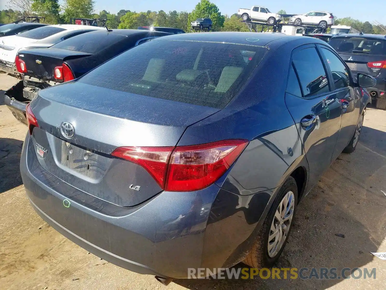 4 Photograph of a damaged car 2T1BURHE1KC204820 TOYOTA COROLLA 2019