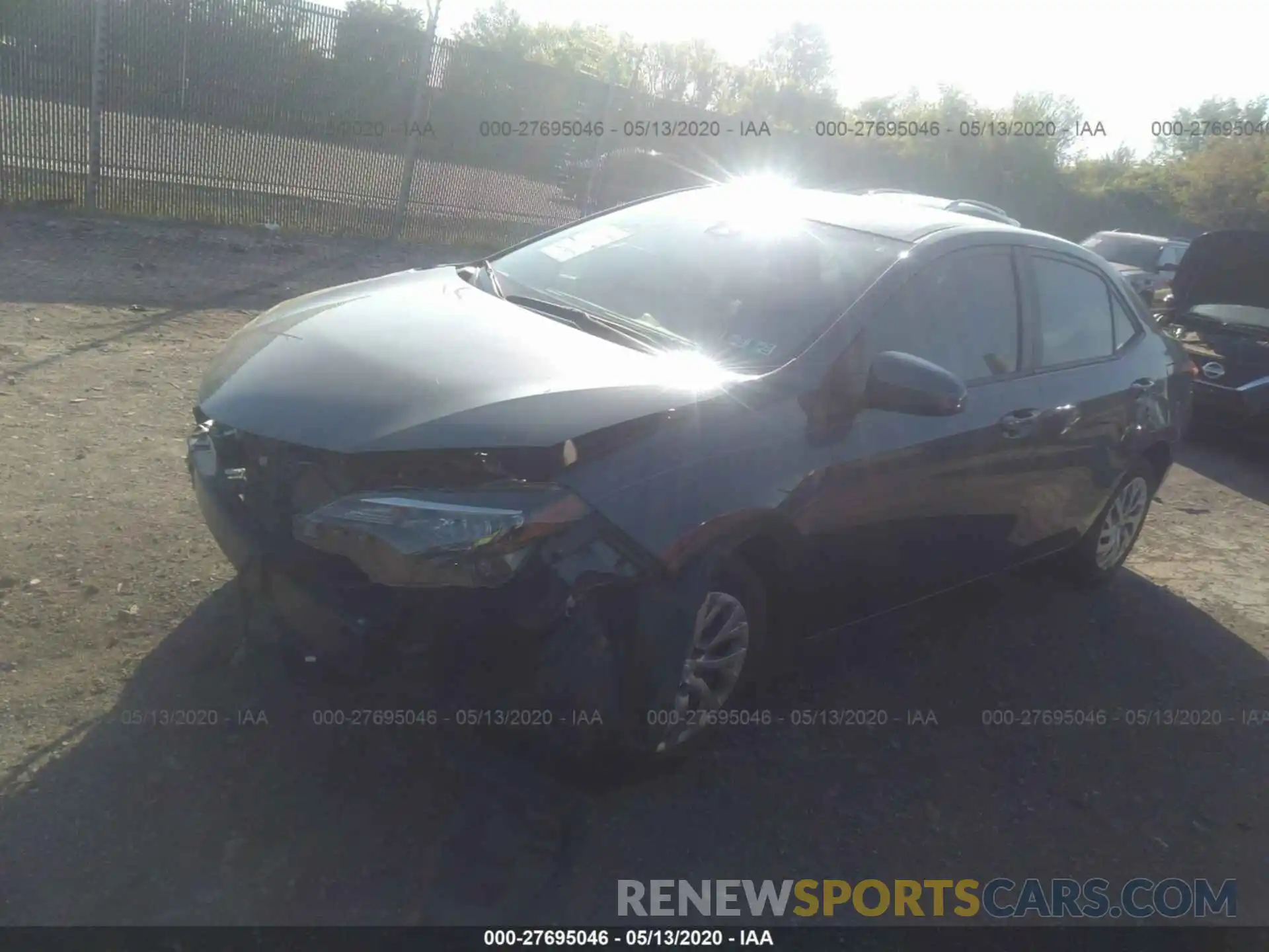 2 Photograph of a damaged car 2T1BURHE1KC206339 TOYOTA COROLLA 2019