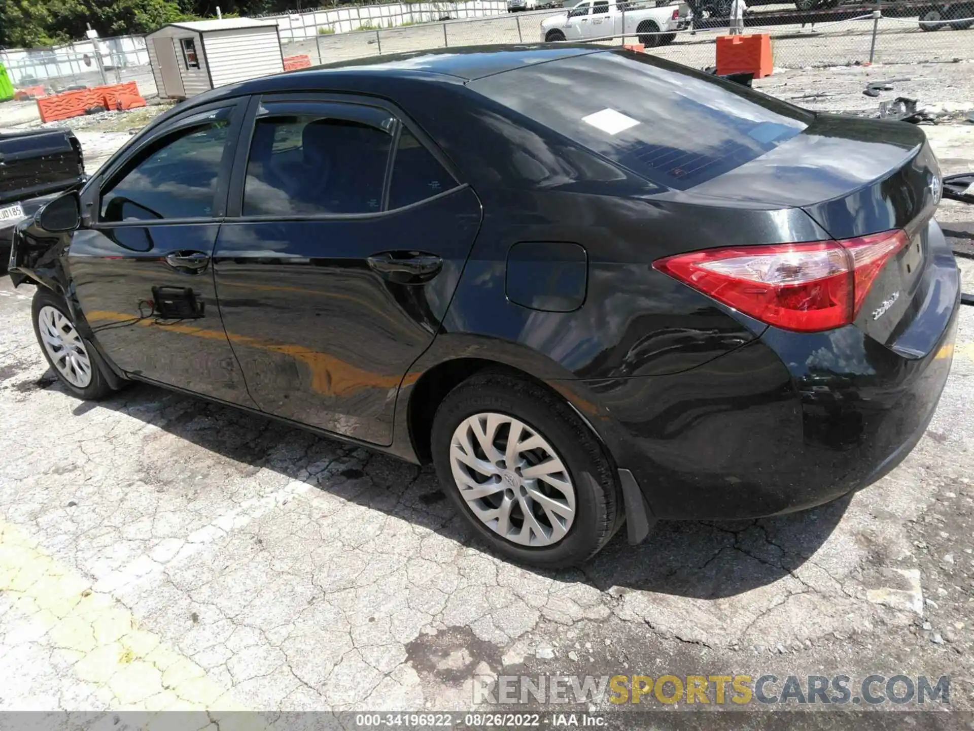 3 Photograph of a damaged car 2T1BURHE1KC207314 TOYOTA COROLLA 2019