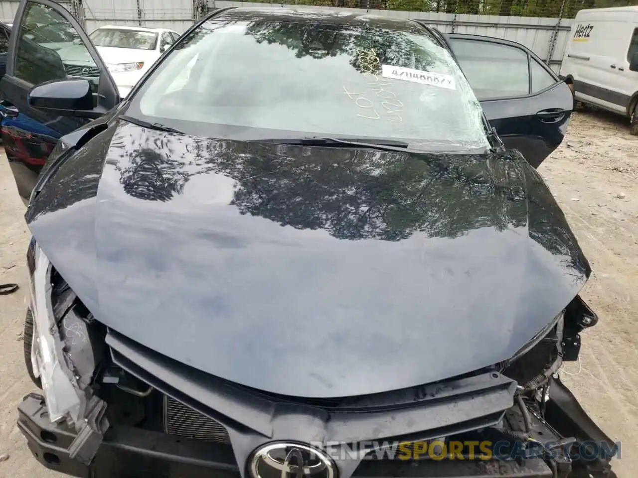 7 Photograph of a damaged car 2T1BURHE1KC207846 TOYOTA COROLLA 2019