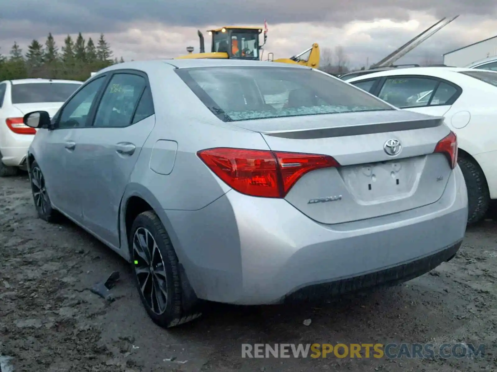 3 Фотография поврежденного автомобиля 2T1BURHE1KC208351 TOYOTA COROLLA 2019