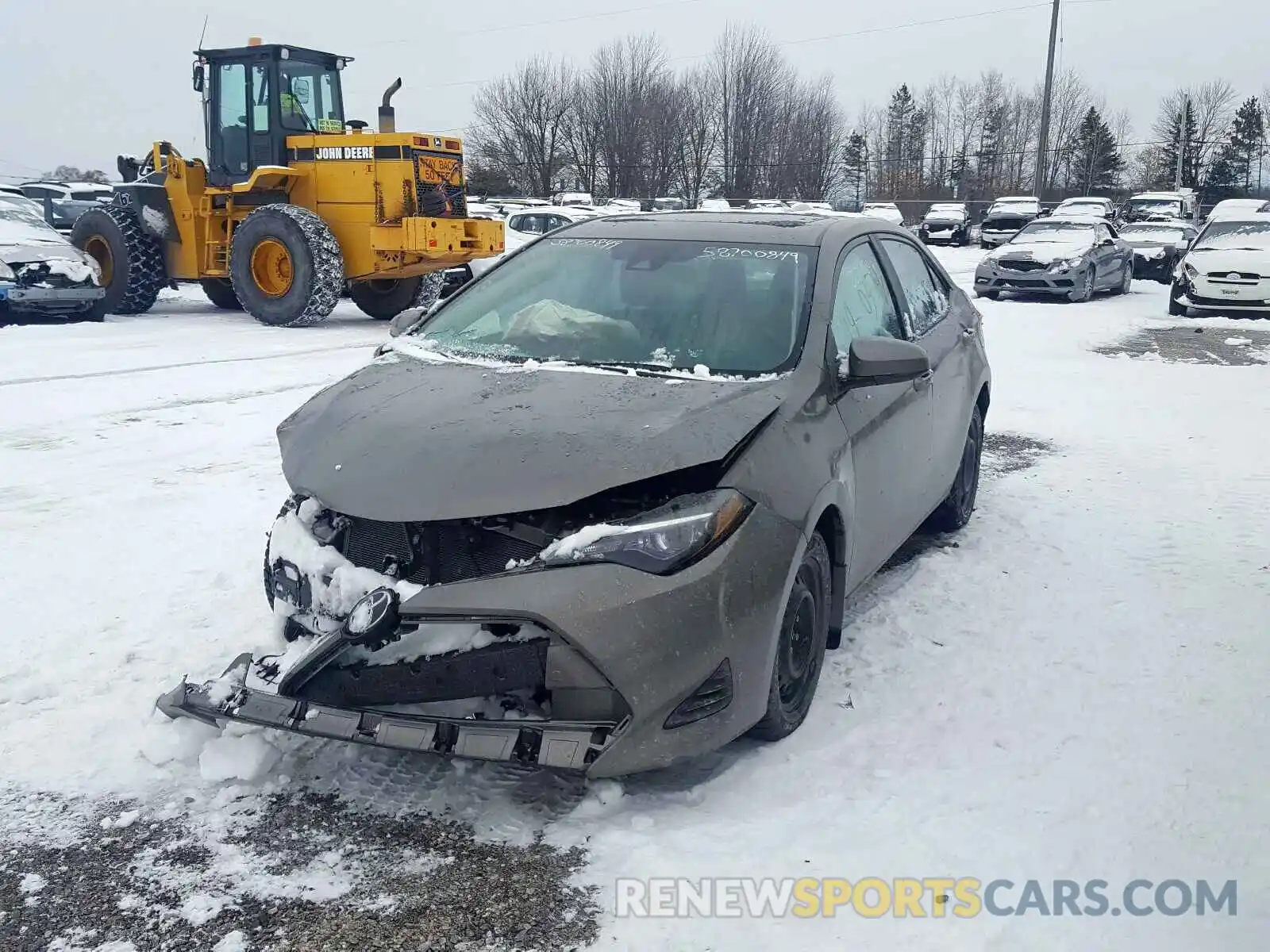 2 Photograph of a damaged car 2T1BURHE1KC208530 TOYOTA COROLLA 2019