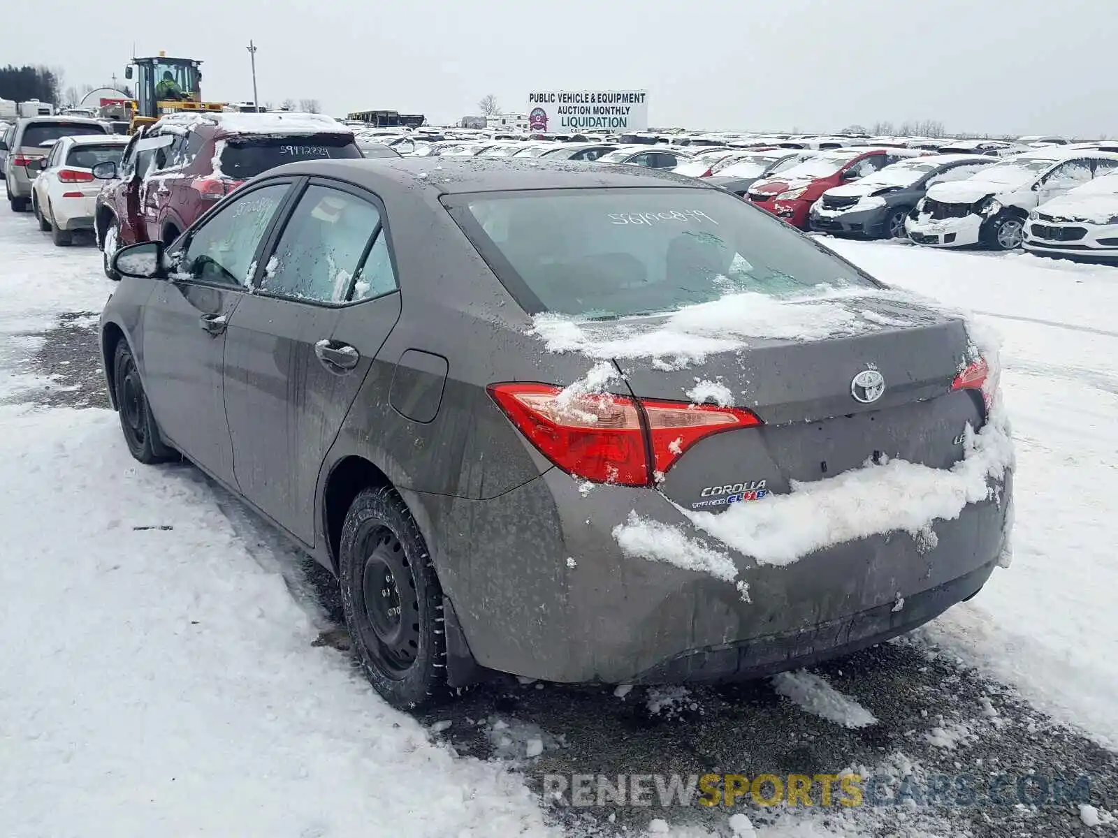 3 Photograph of a damaged car 2T1BURHE1KC208530 TOYOTA COROLLA 2019