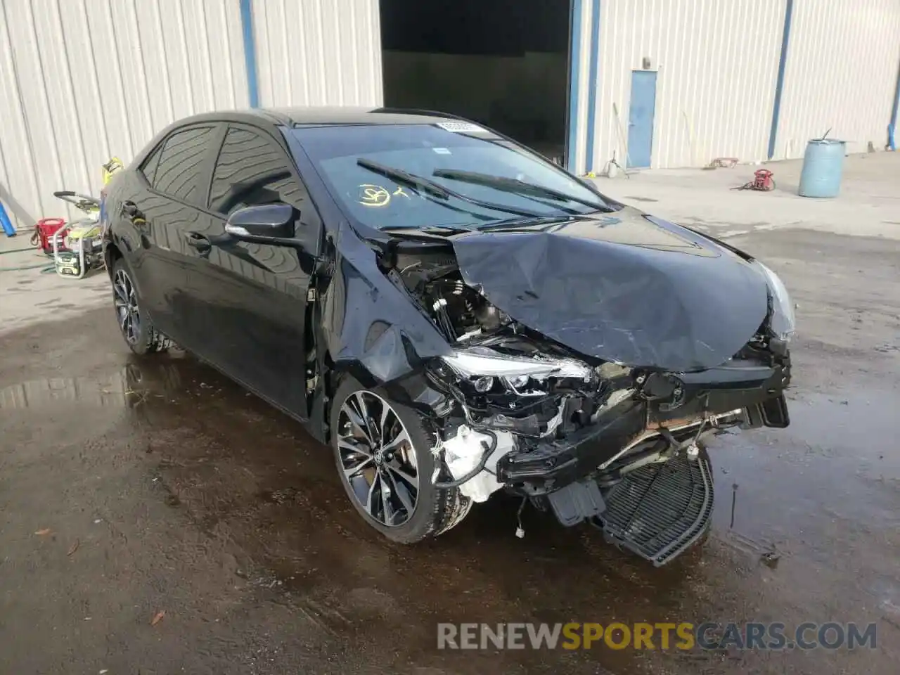 1 Photograph of a damaged car 2T1BURHE1KC208639 TOYOTA COROLLA 2019