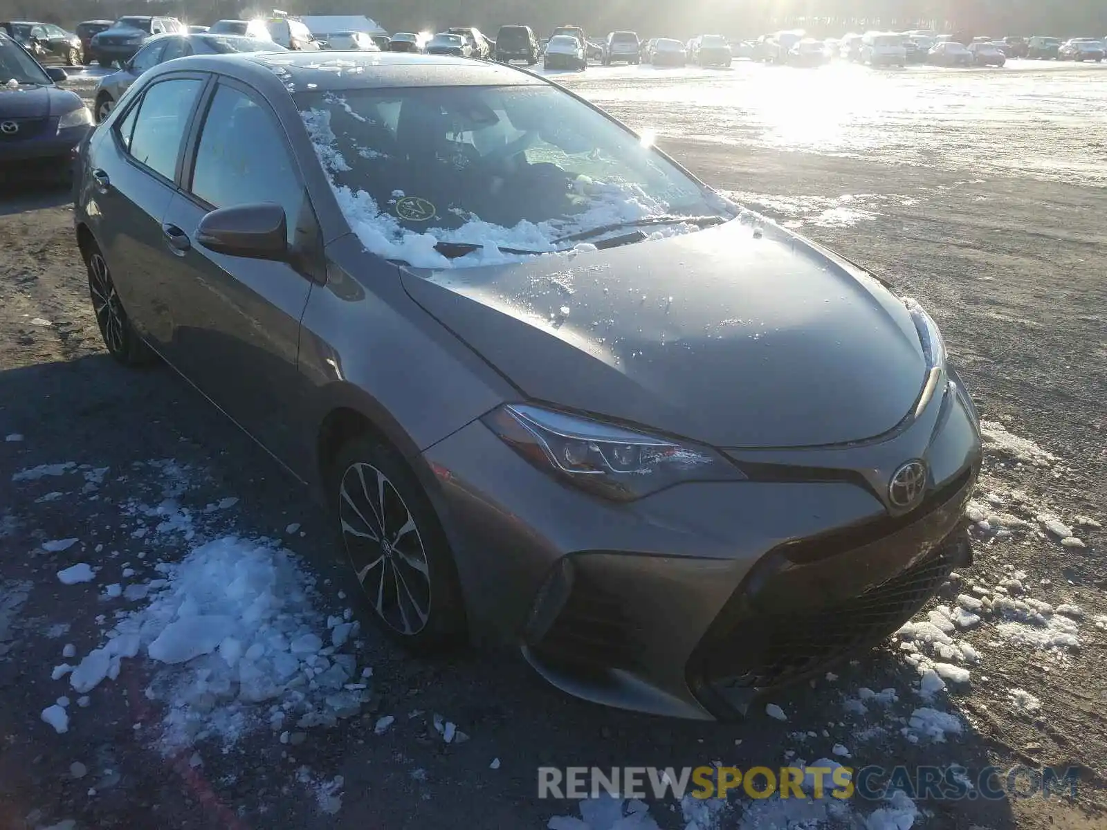 1 Photograph of a damaged car 2T1BURHE1KC208771 TOYOTA COROLLA 2019