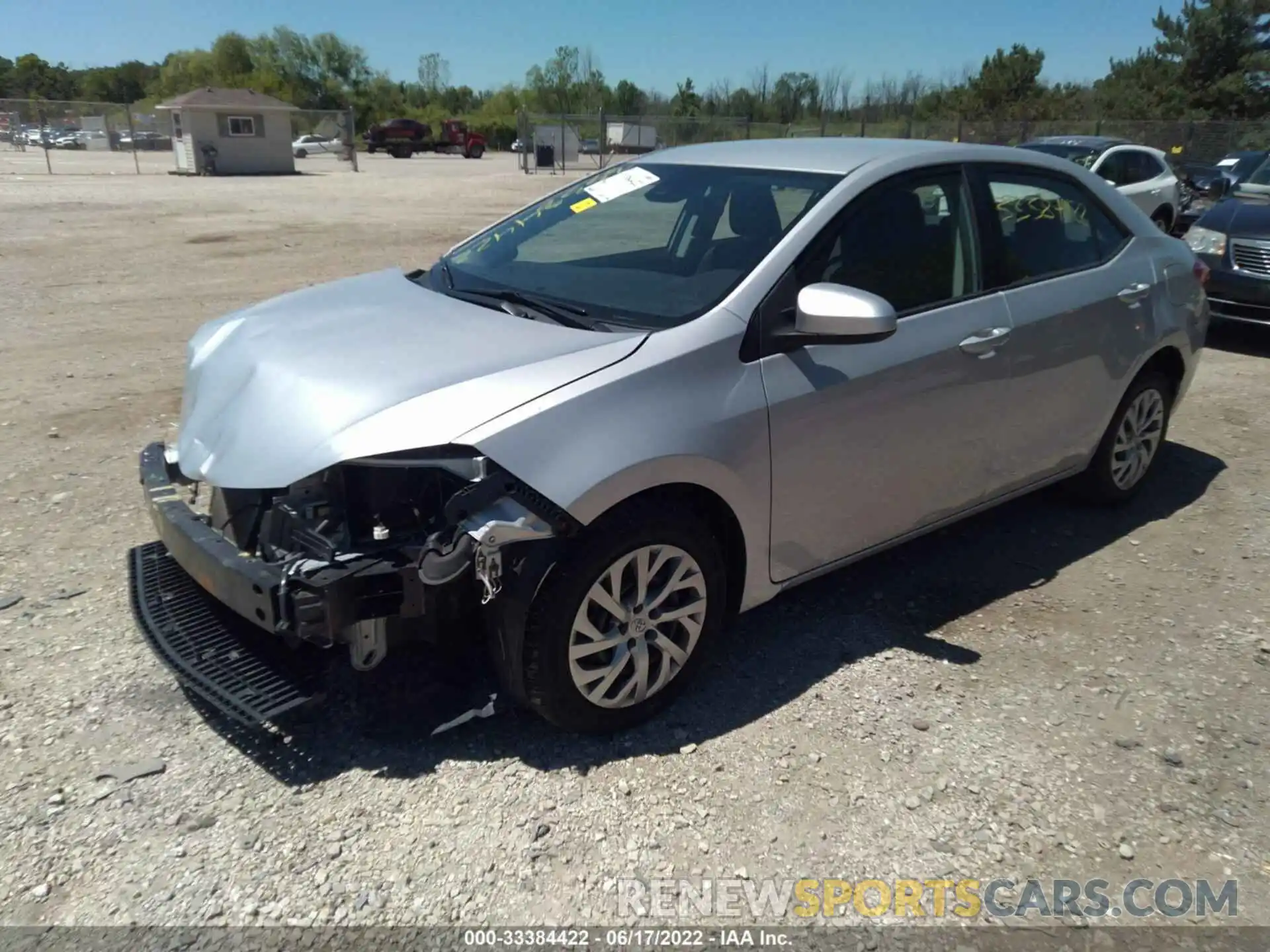 2 Photograph of a damaged car 2T1BURHE1KC208883 TOYOTA COROLLA 2019