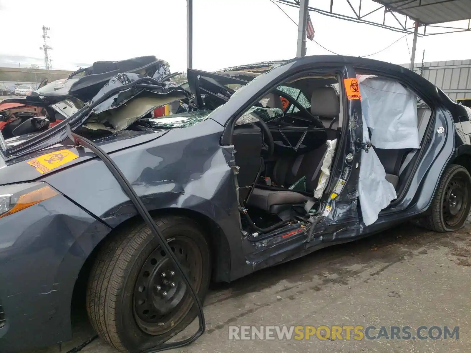 9 Photograph of a damaged car 2T1BURHE1KC210620 TOYOTA COROLLA 2019