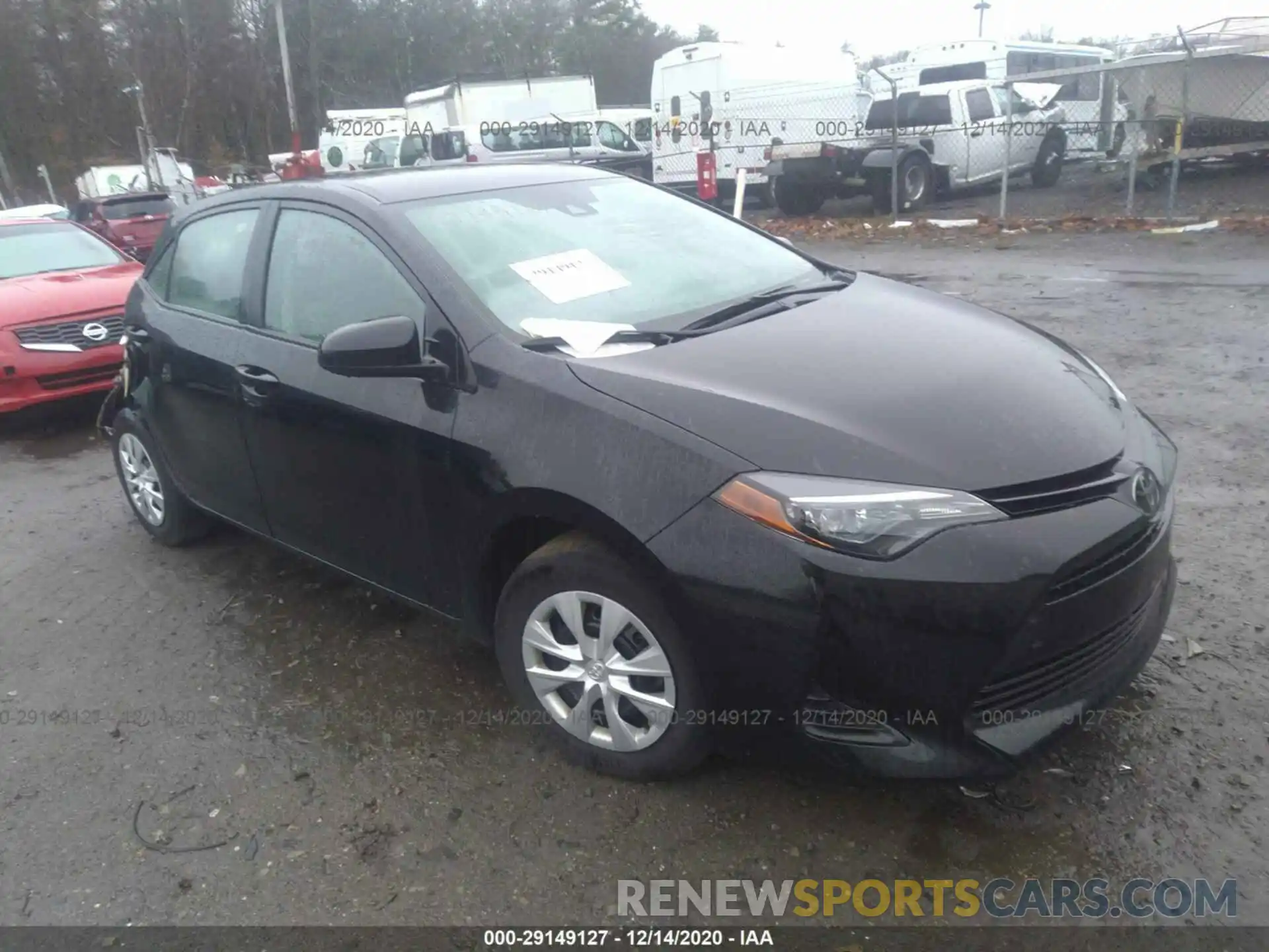 1 Photograph of a damaged car 2T1BURHE1KC211086 TOYOTA COROLLA 2019