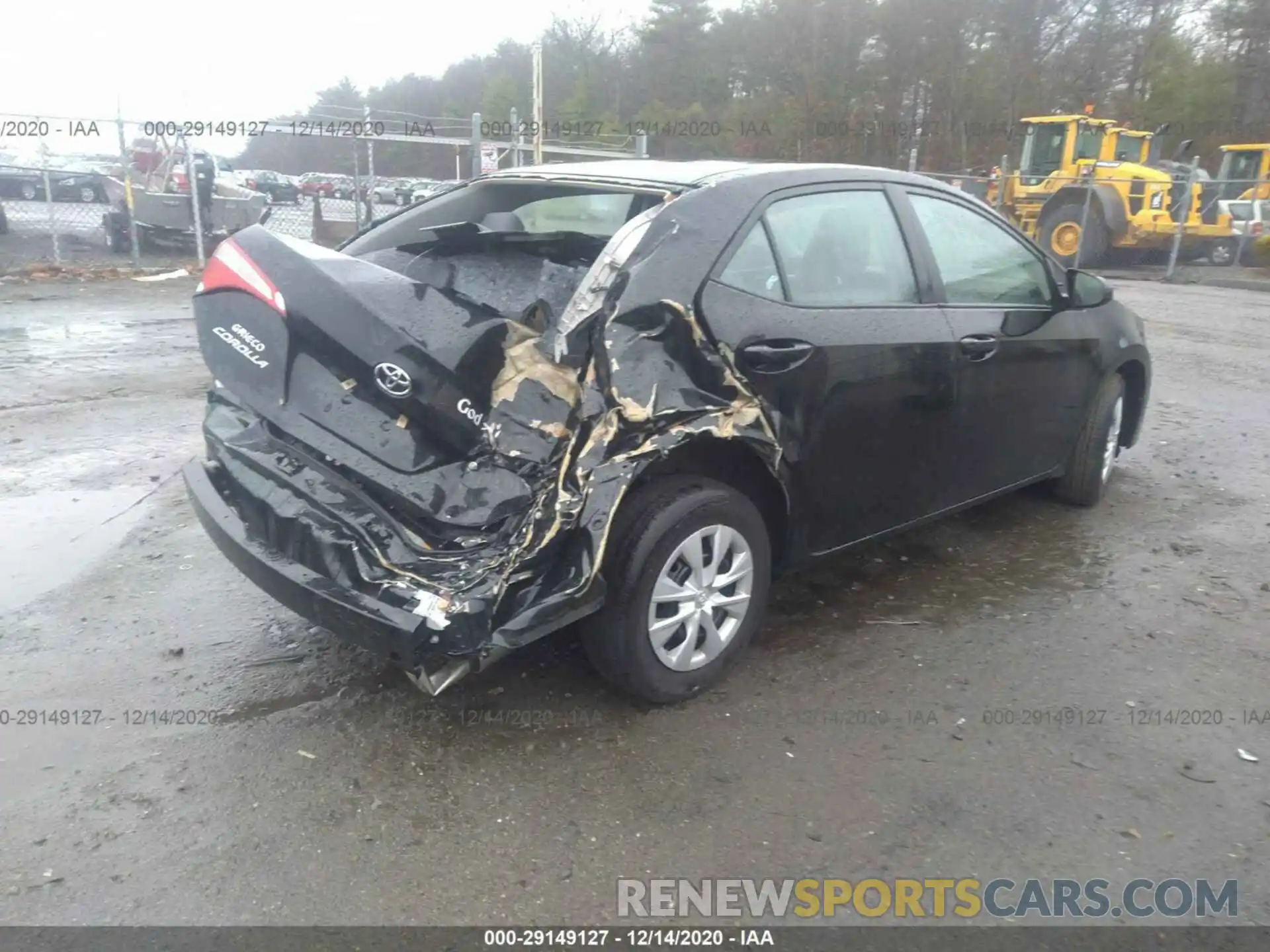 4 Photograph of a damaged car 2T1BURHE1KC211086 TOYOTA COROLLA 2019