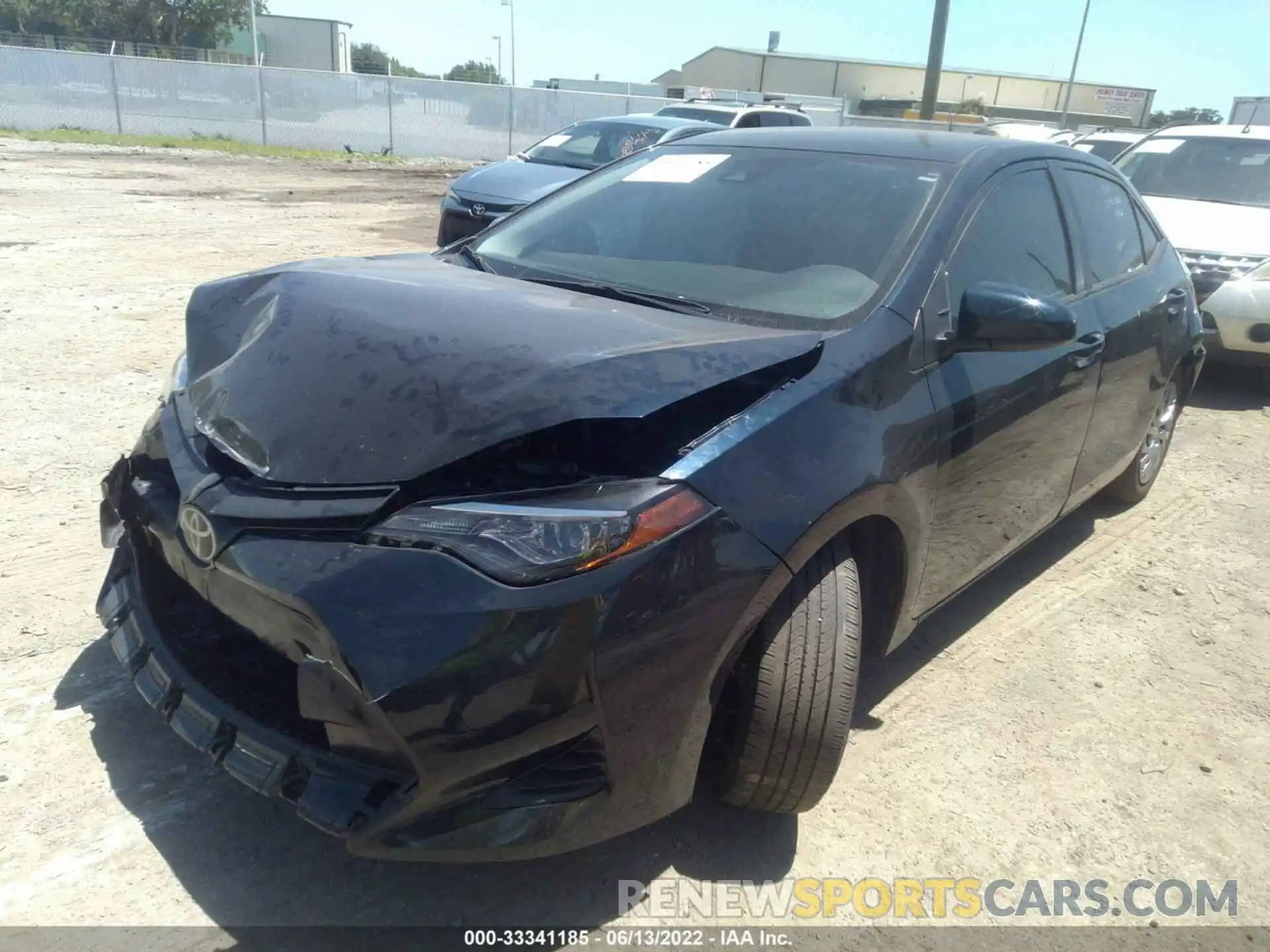 2 Photograph of a damaged car 2T1BURHE1KC212951 TOYOTA COROLLA 2019