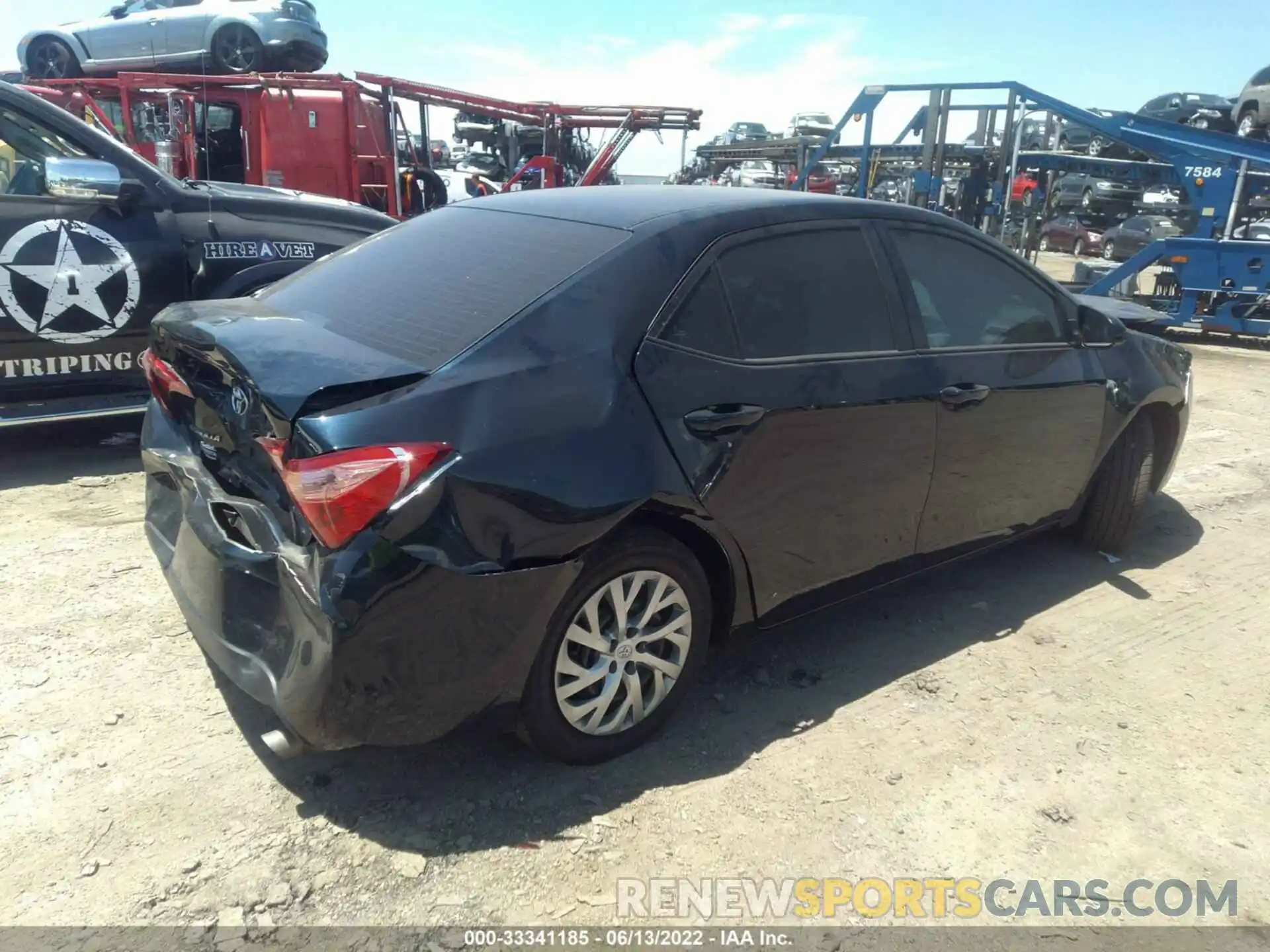 4 Photograph of a damaged car 2T1BURHE1KC212951 TOYOTA COROLLA 2019