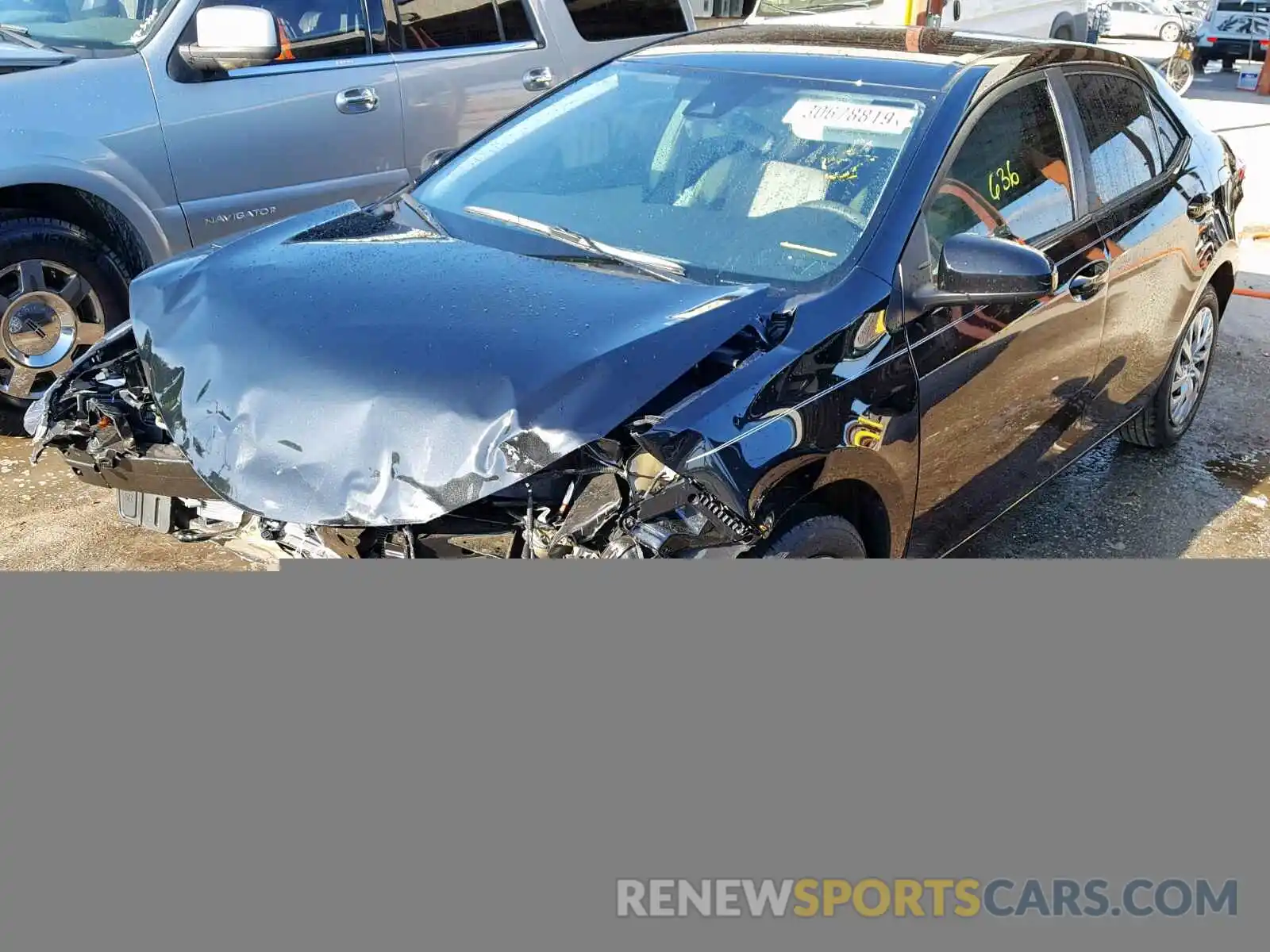 2 Photograph of a damaged car 2T1BURHE1KC213503 TOYOTA COROLLA 2019
