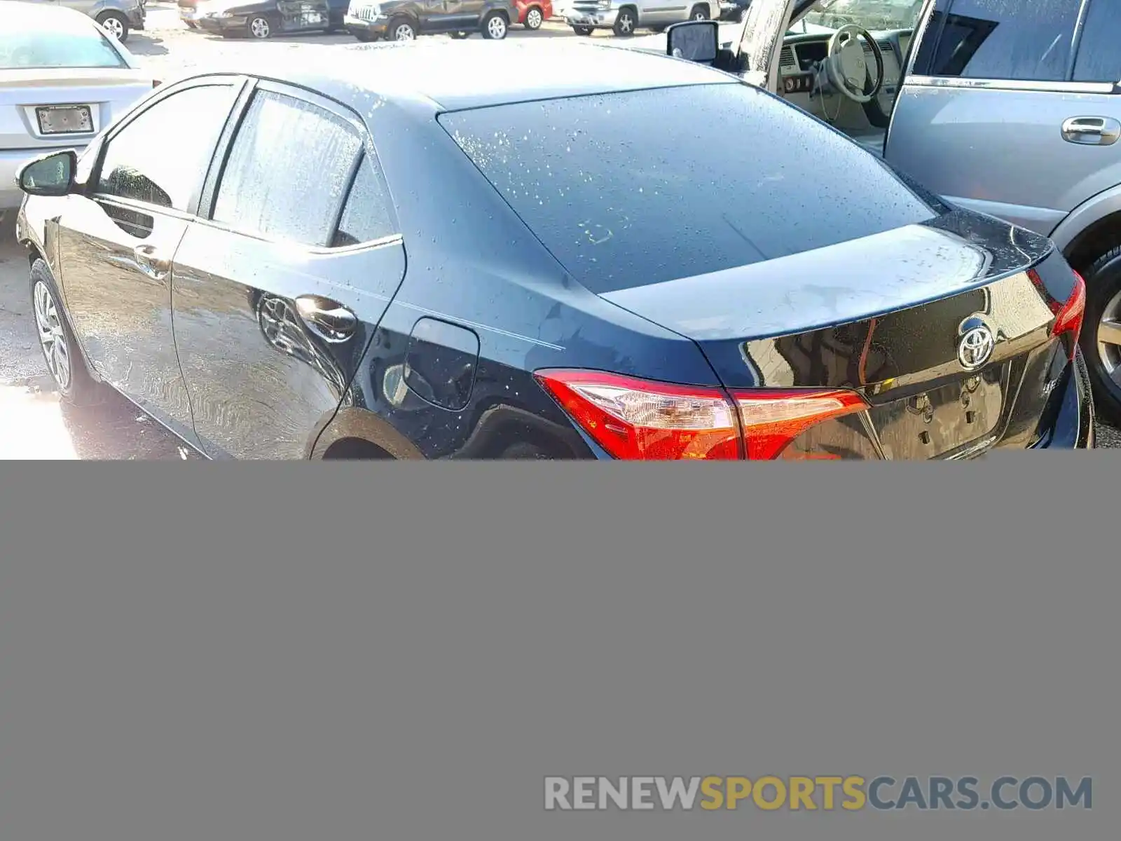 3 Photograph of a damaged car 2T1BURHE1KC213503 TOYOTA COROLLA 2019