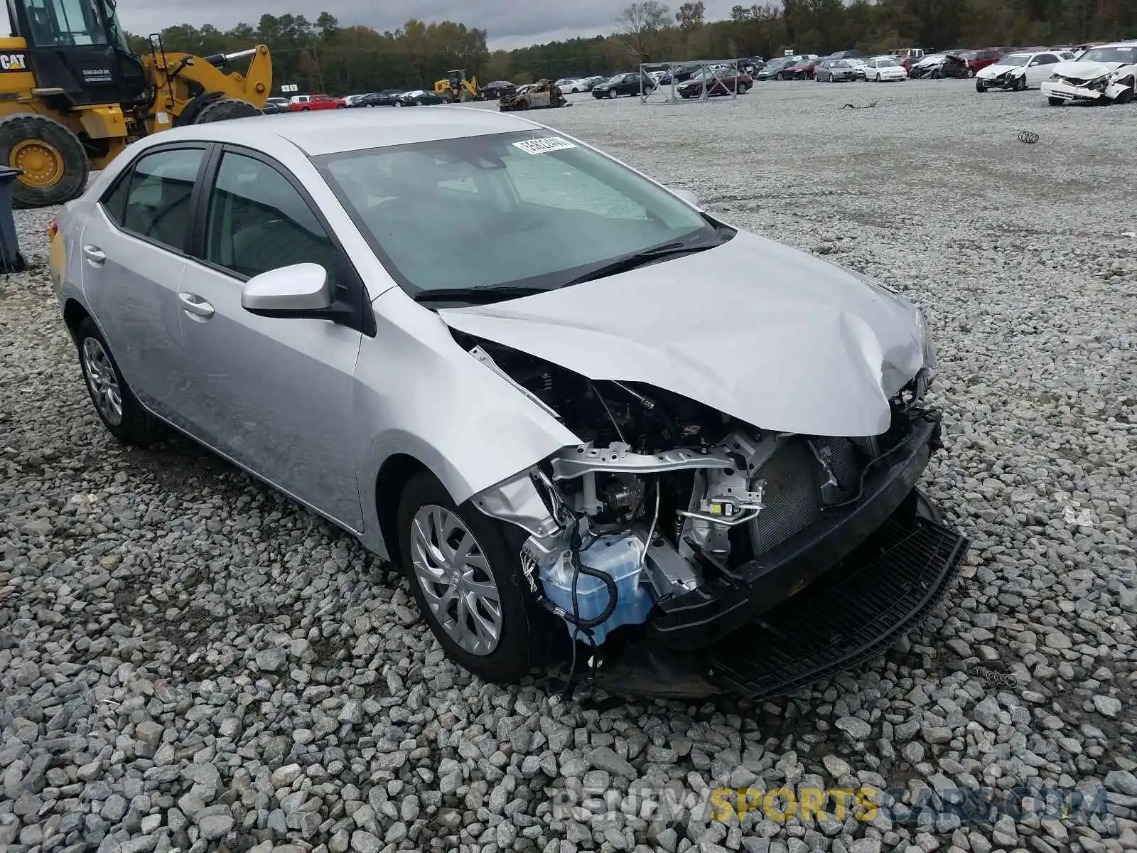 1 Photograph of a damaged car 2T1BURHE1KC213548 TOYOTA COROLLA 2019