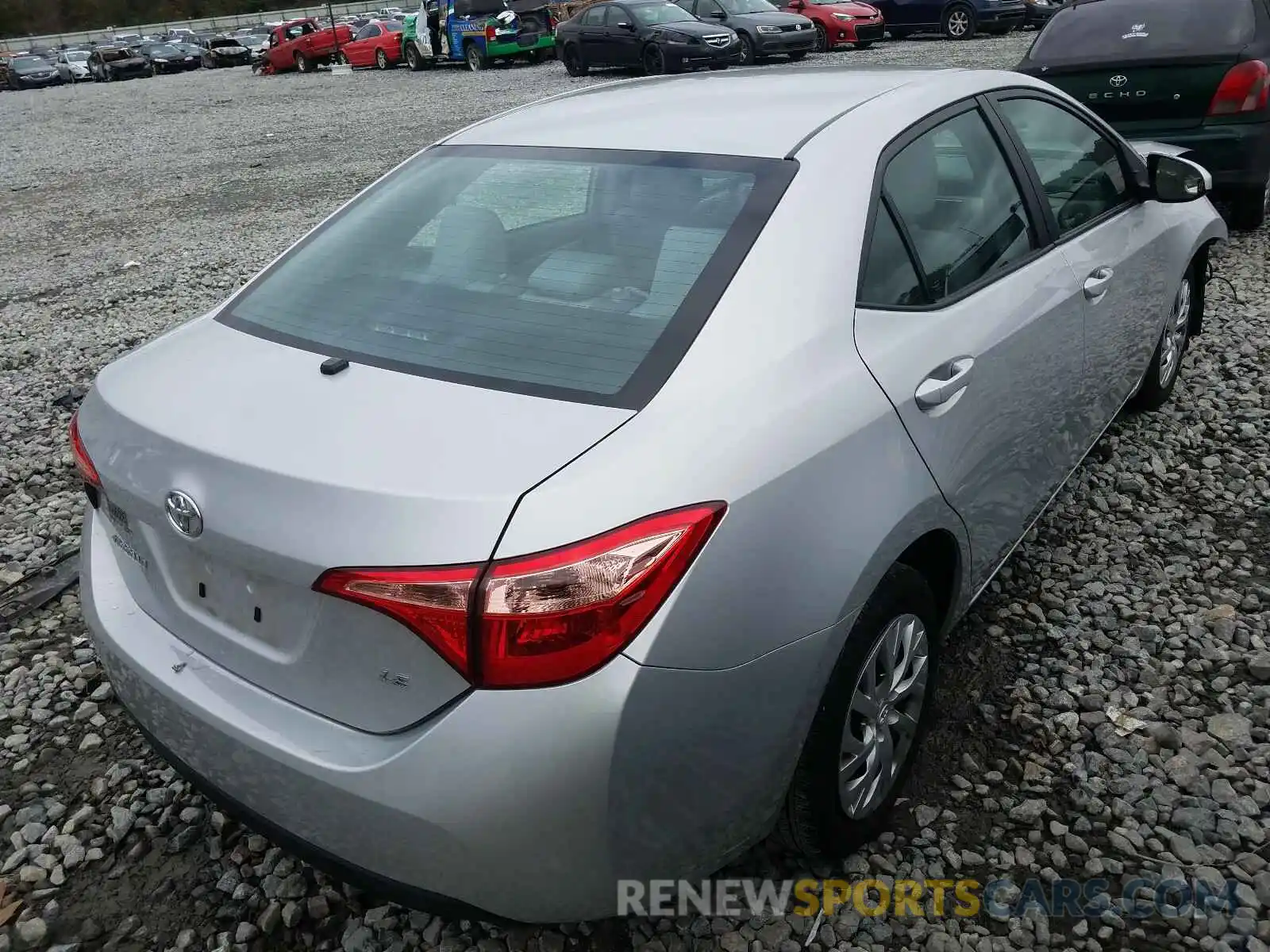 4 Photograph of a damaged car 2T1BURHE1KC213548 TOYOTA COROLLA 2019