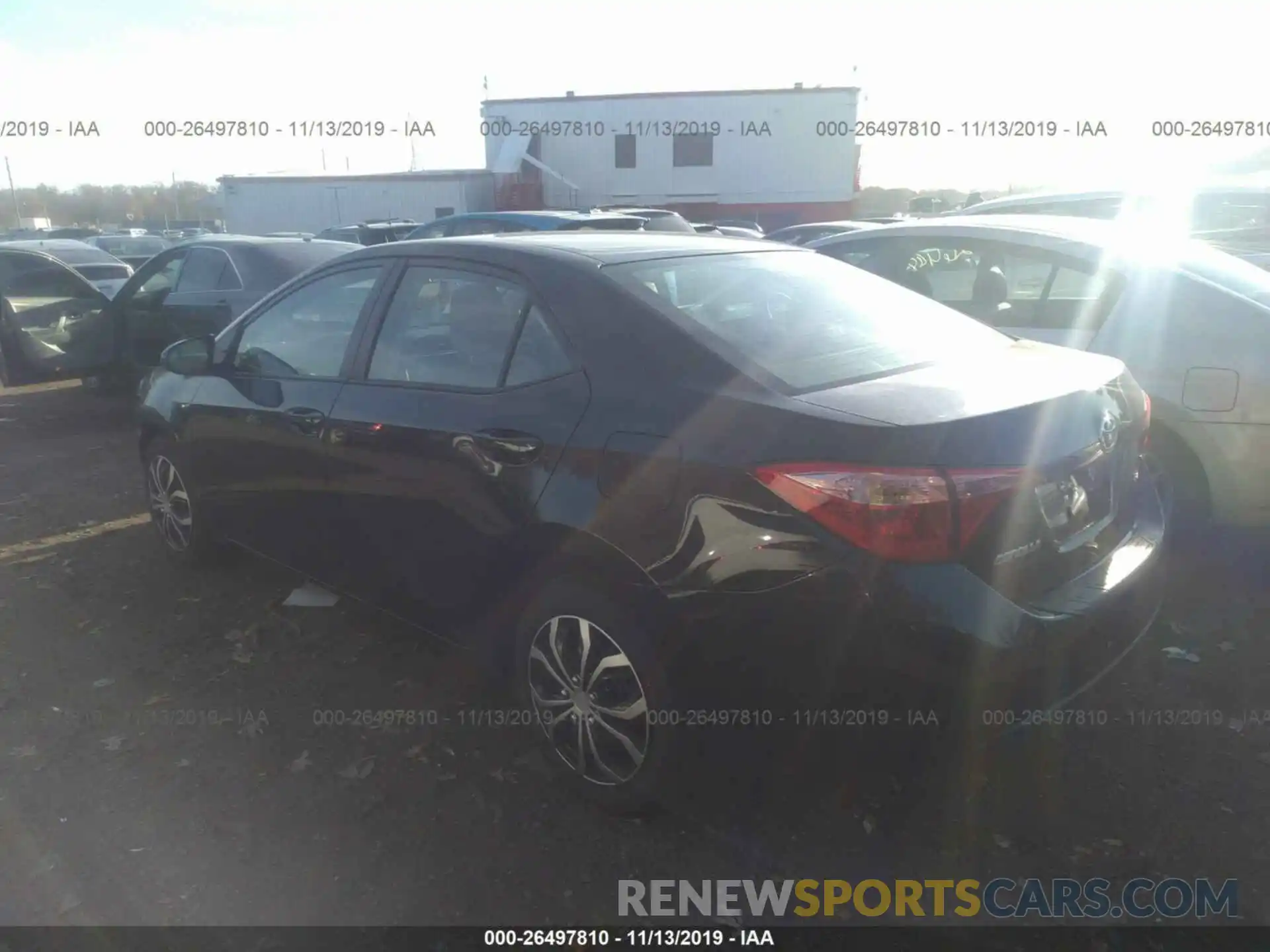 3 Photograph of a damaged car 2T1BURHE1KC214151 TOYOTA COROLLA 2019