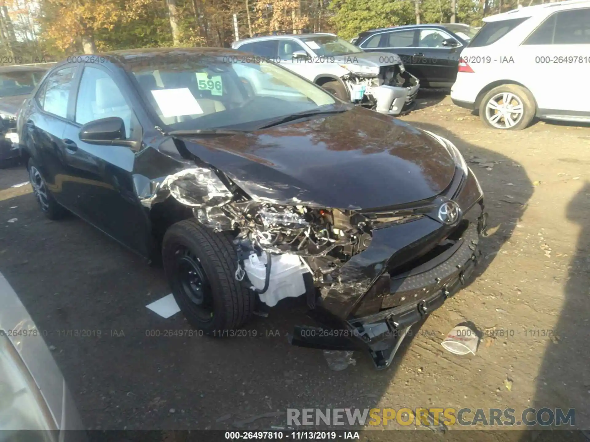 6 Photograph of a damaged car 2T1BURHE1KC214151 TOYOTA COROLLA 2019