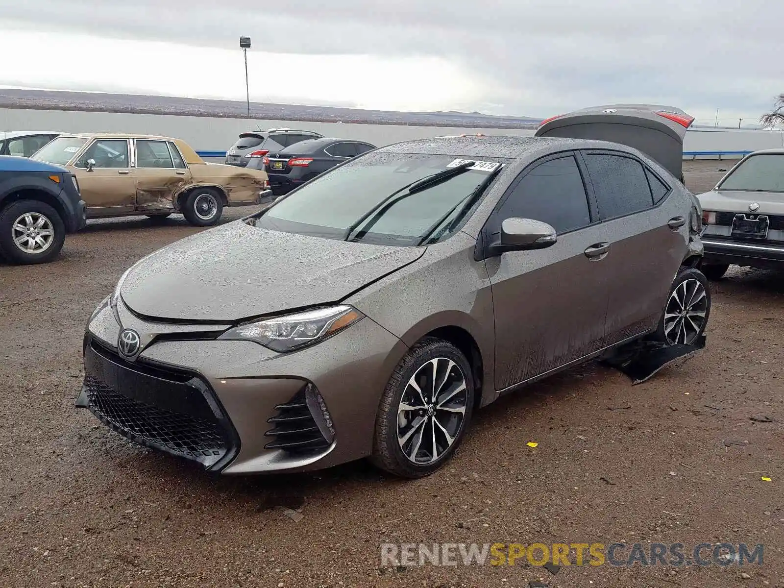 2 Photograph of a damaged car 2T1BURHE1KC214540 TOYOTA COROLLA 2019