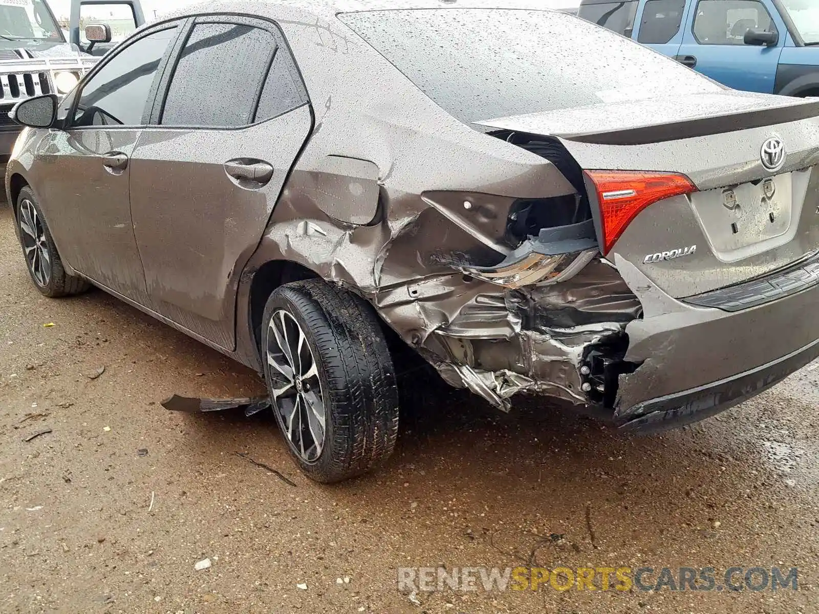 9 Photograph of a damaged car 2T1BURHE1KC214540 TOYOTA COROLLA 2019