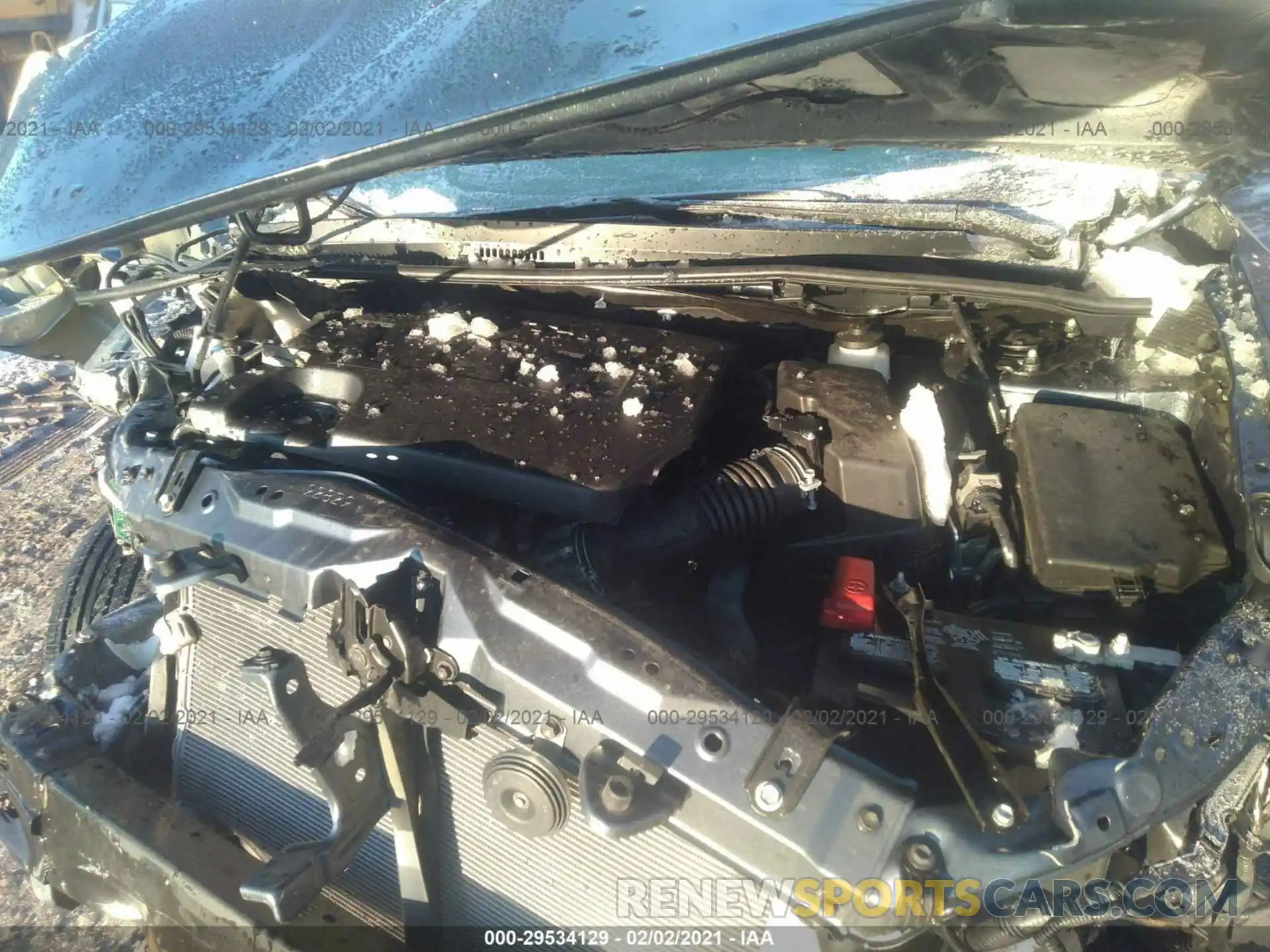 10 Photograph of a damaged car 2T1BURHE1KC214618 TOYOTA COROLLA 2019