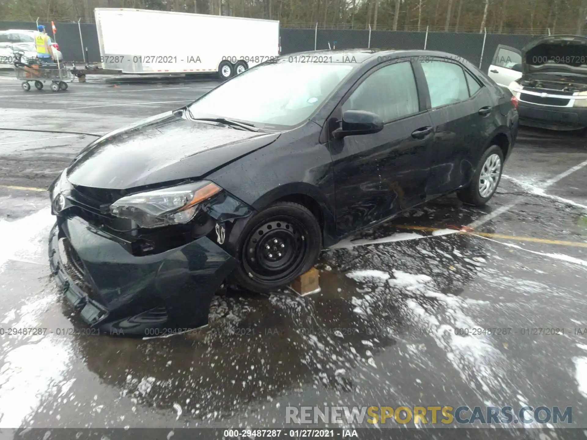 2 Photograph of a damaged car 2T1BURHE1KC215655 TOYOTA COROLLA 2019