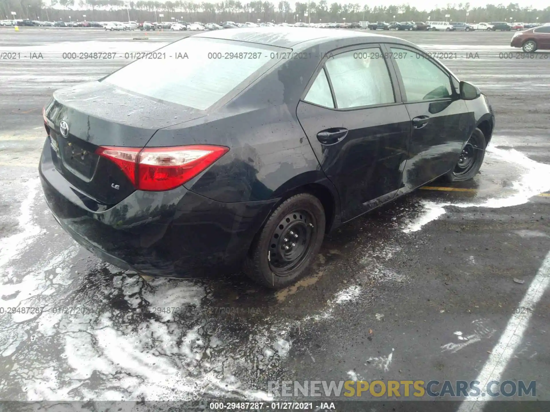 4 Photograph of a damaged car 2T1BURHE1KC215655 TOYOTA COROLLA 2019