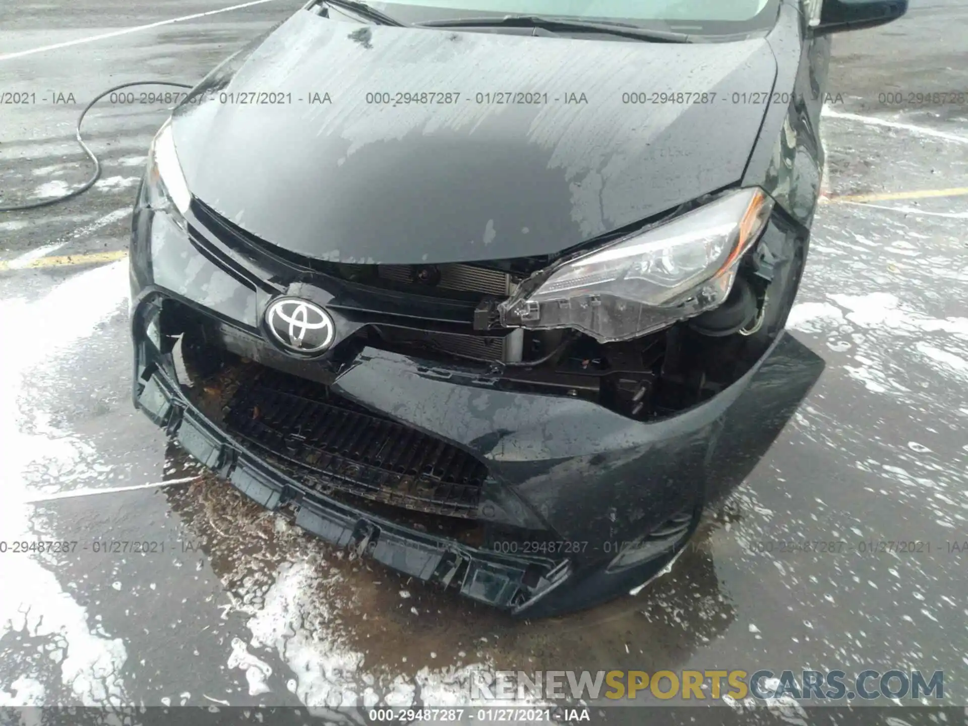 6 Photograph of a damaged car 2T1BURHE1KC215655 TOYOTA COROLLA 2019