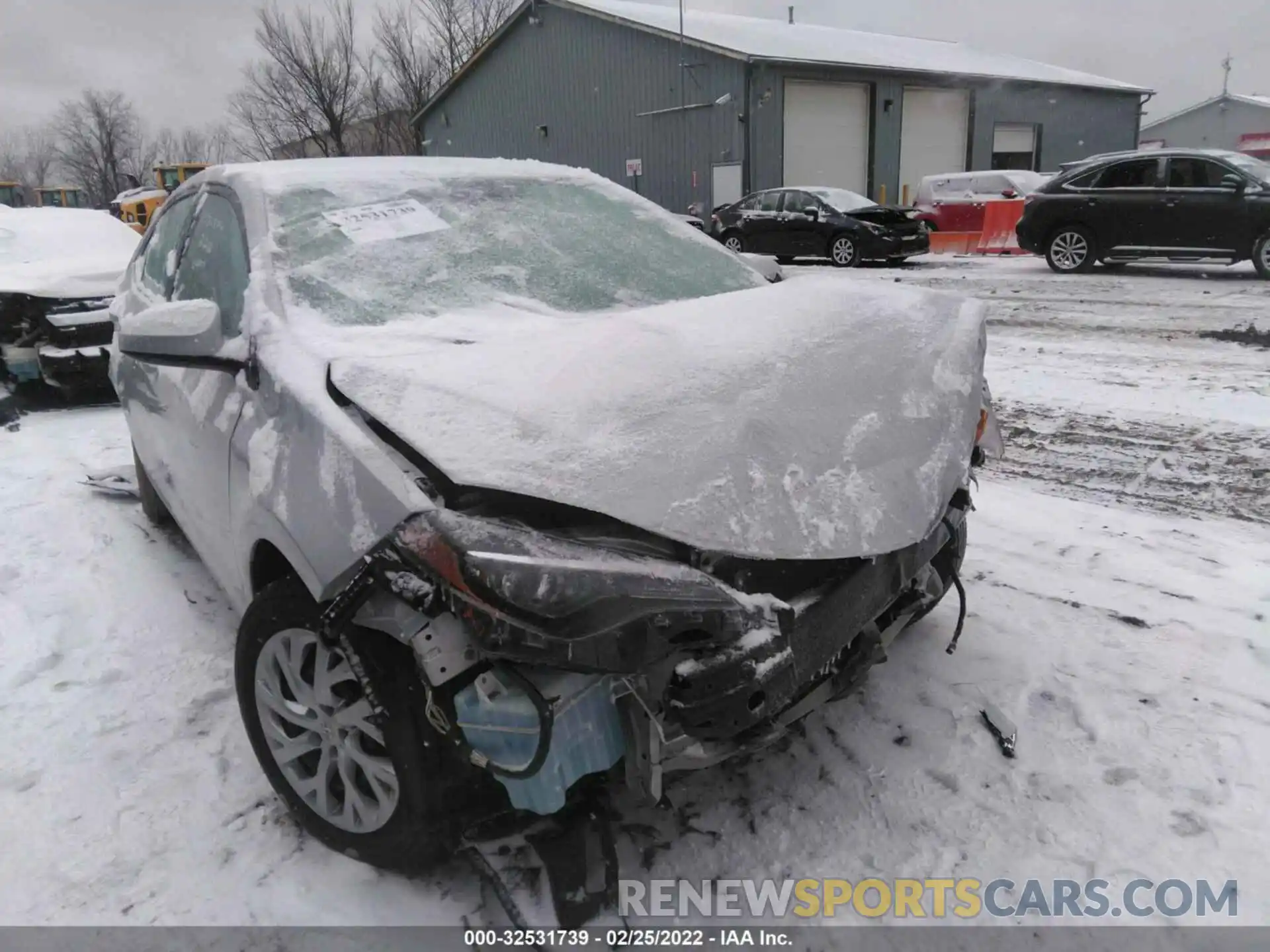 1 Photograph of a damaged car 2T1BURHE1KC215915 TOYOTA COROLLA 2019