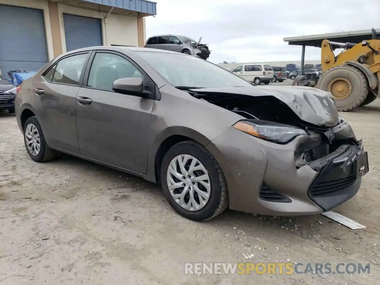 4 Photograph of a damaged car 2T1BURHE1KC216658 TOYOTA COROLLA 2019