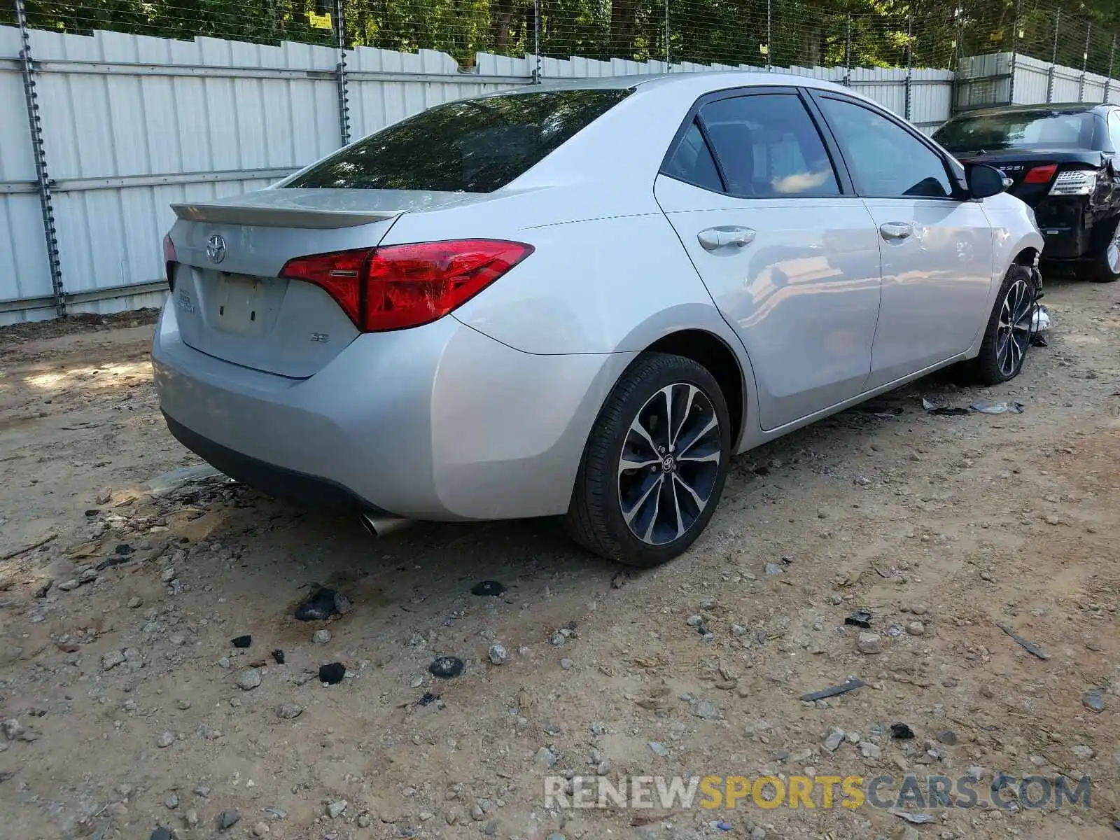 4 Photograph of a damaged car 2T1BURHE1KC217051 TOYOTA COROLLA 2019