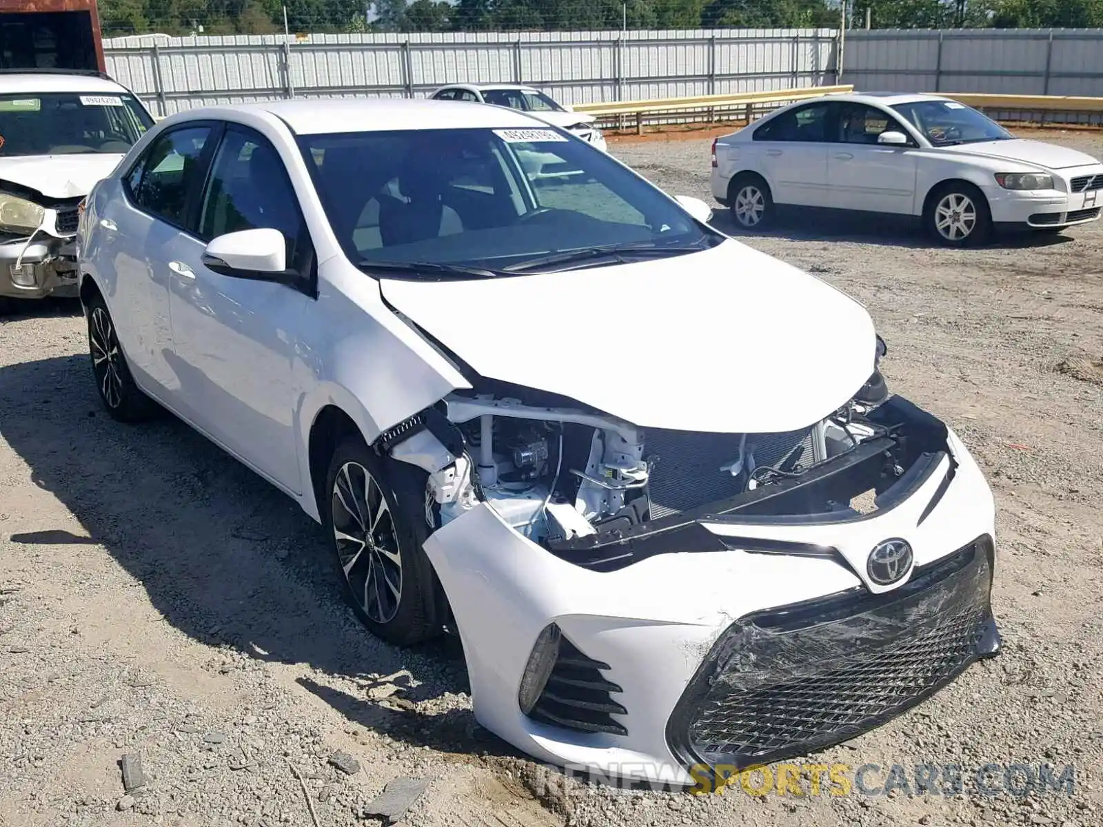 1 Photograph of a damaged car 2T1BURHE1KC217566 TOYOTA COROLLA 2019