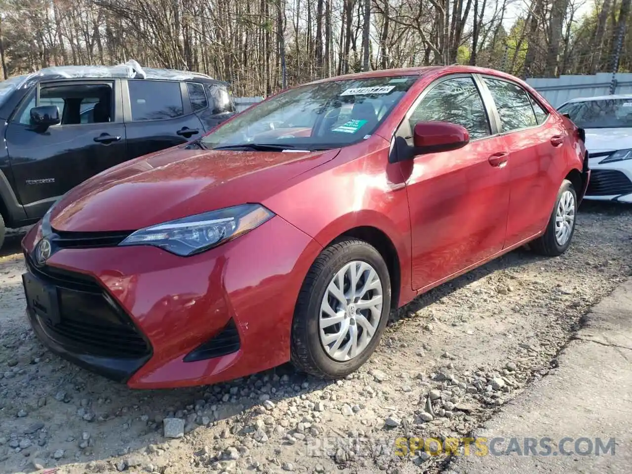 2 Photograph of a damaged car 2T1BURHE1KC217891 TOYOTA COROLLA 2019