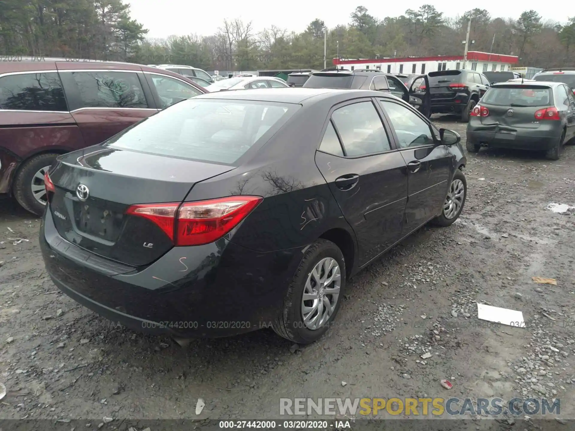 4 Photograph of a damaged car 2T1BURHE1KC218359 TOYOTA COROLLA 2019