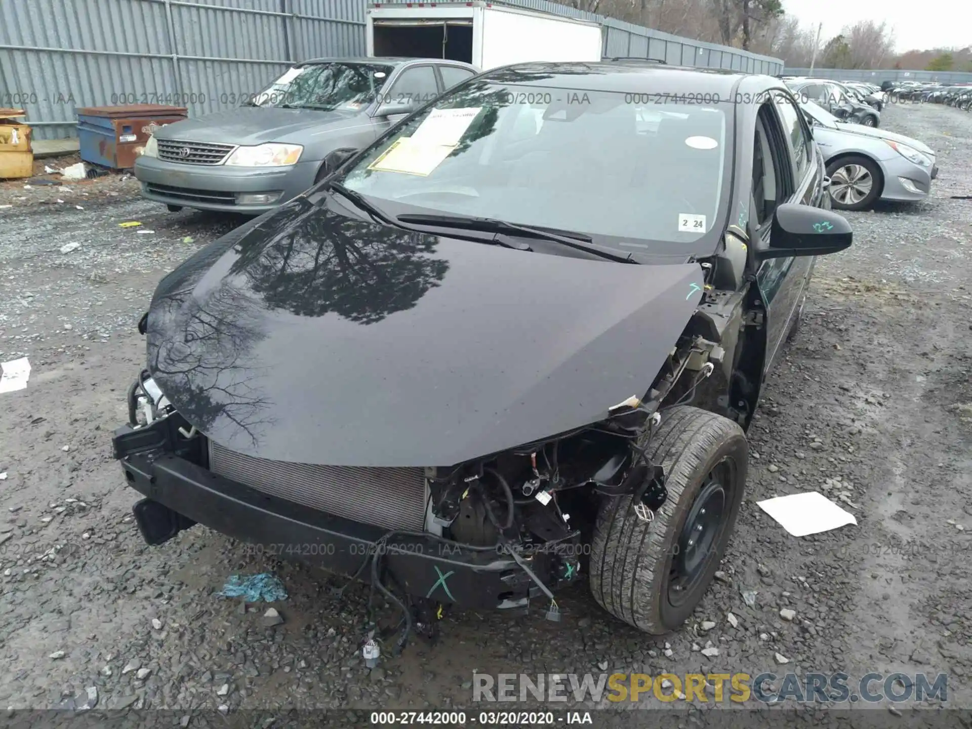 6 Photograph of a damaged car 2T1BURHE1KC218359 TOYOTA COROLLA 2019