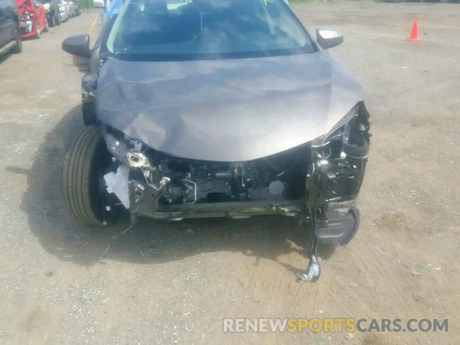 9 Photograph of a damaged car 2T1BURHE1KC218930 TOYOTA COROLLA 2019