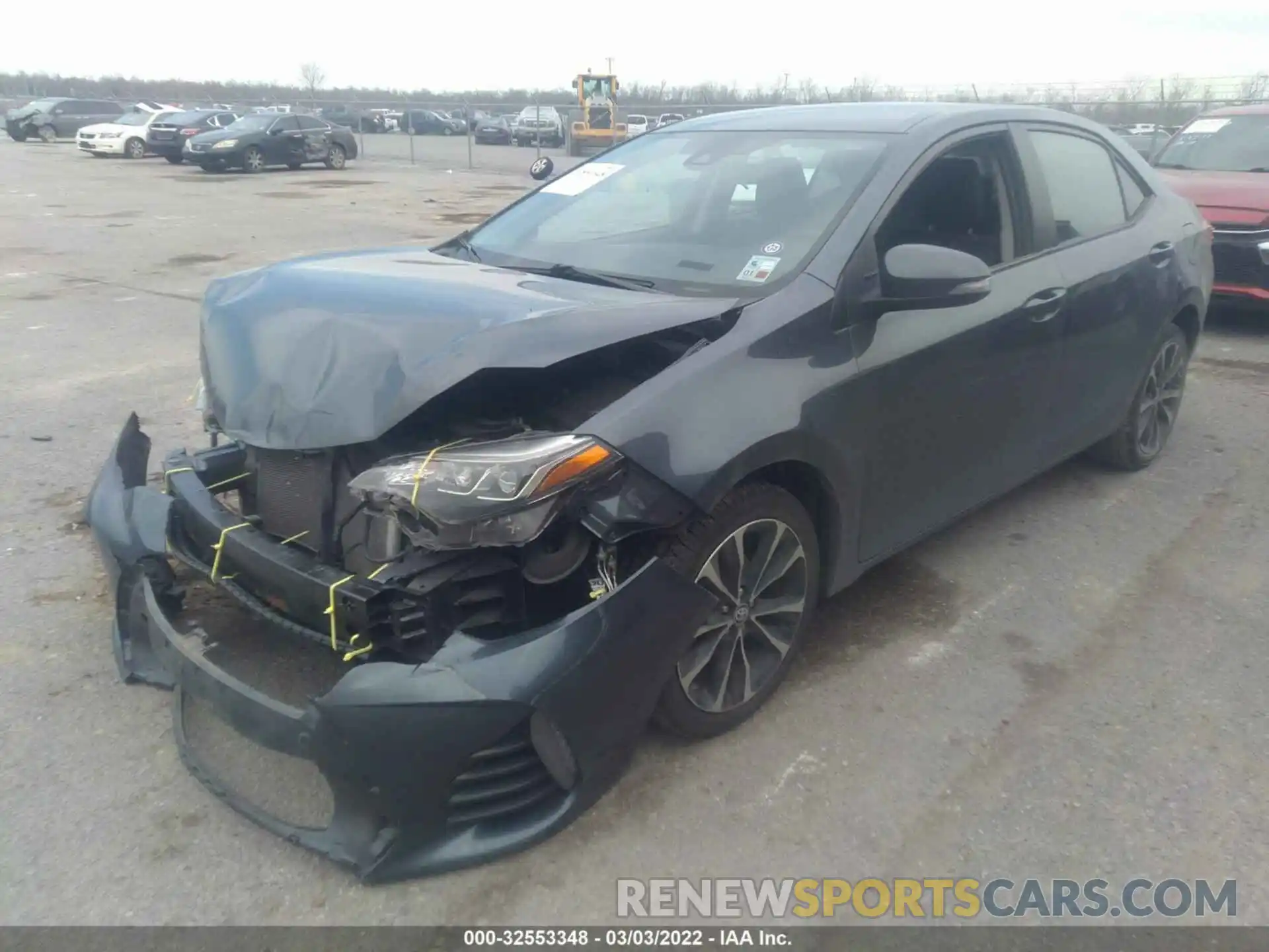 2 Photograph of a damaged car 2T1BURHE1KC219527 TOYOTA COROLLA 2019