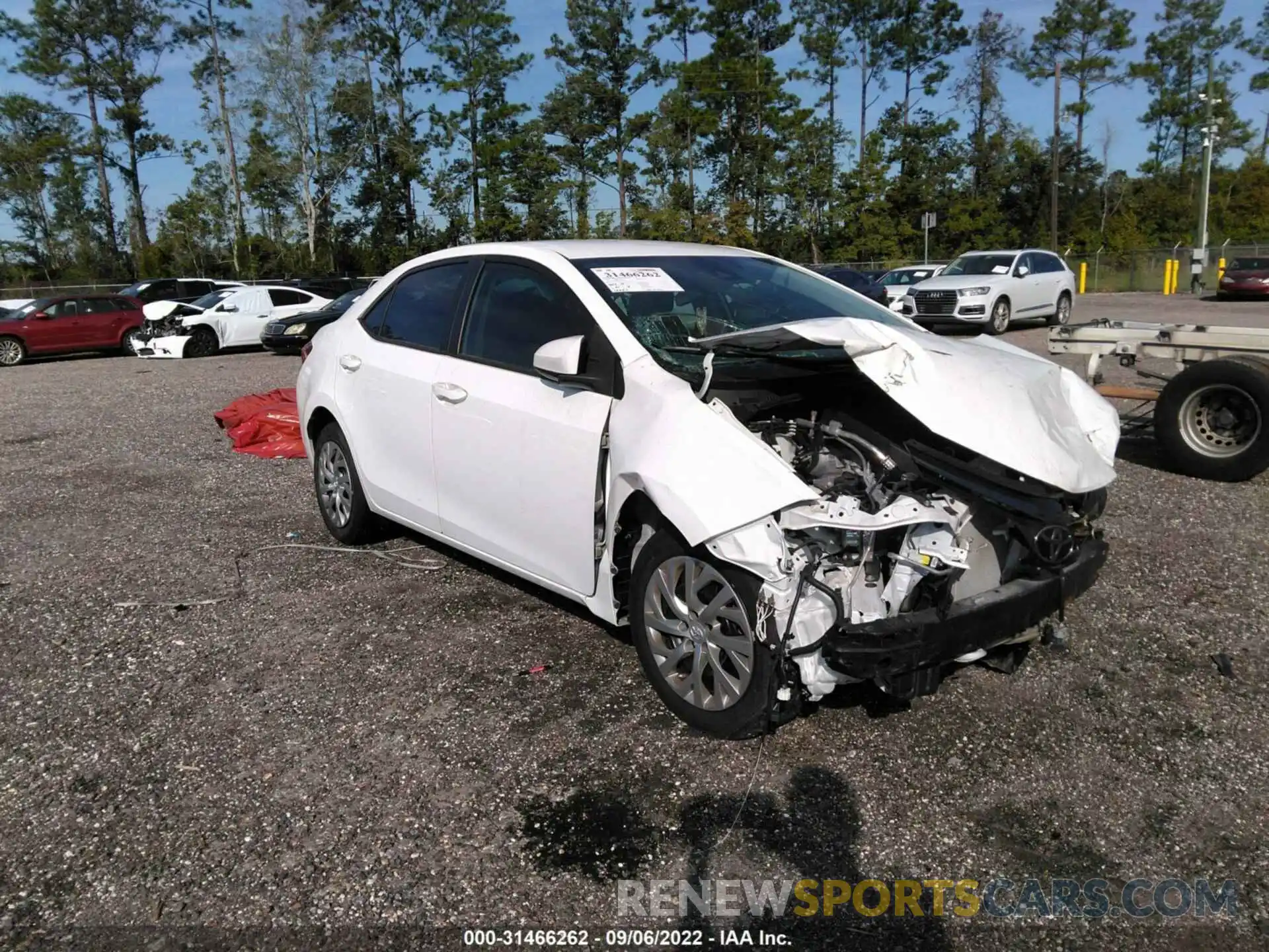 6 Photograph of a damaged car 2T1BURHE1KC220029 TOYOTA COROLLA 2019