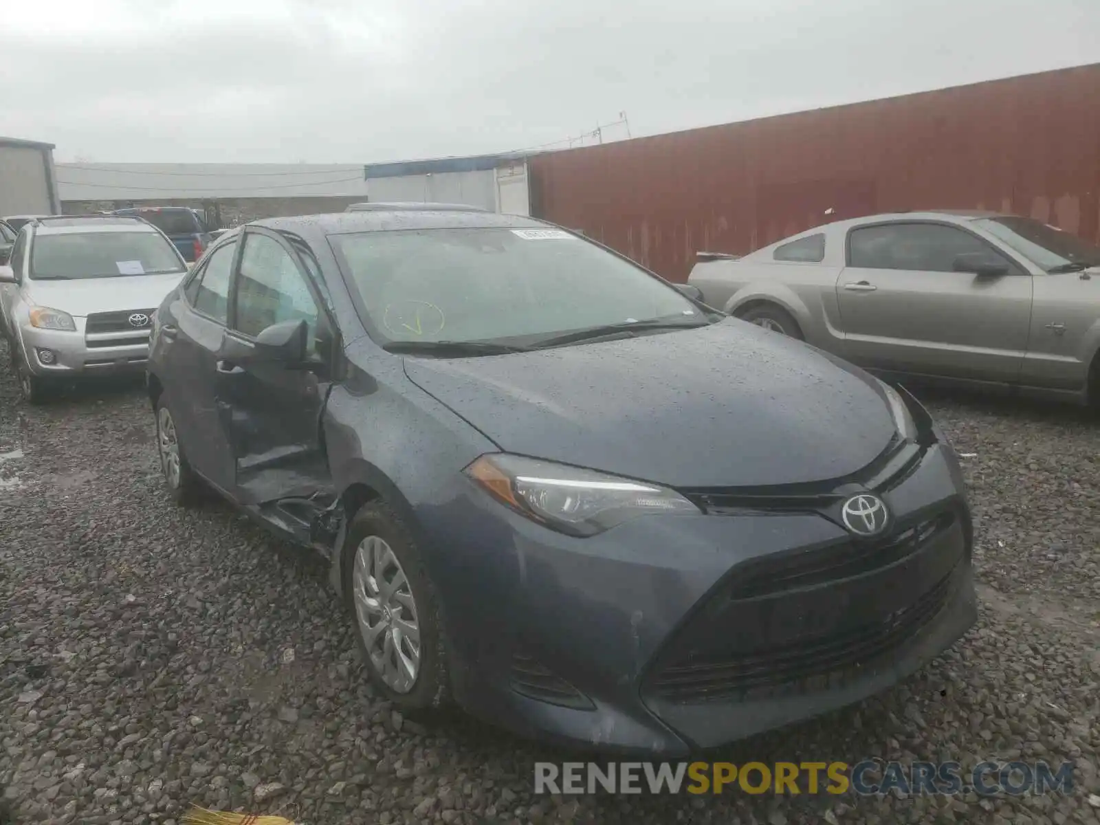 1 Photograph of a damaged car 2T1BURHE1KC220094 TOYOTA COROLLA 2019