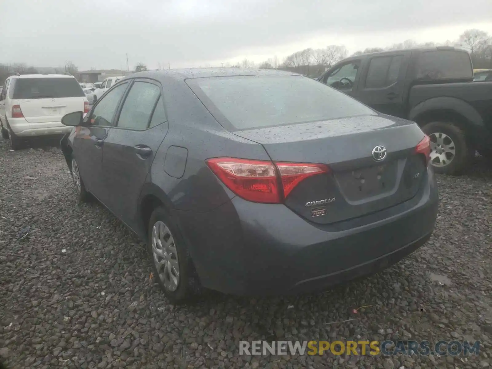 3 Photograph of a damaged car 2T1BURHE1KC220094 TOYOTA COROLLA 2019