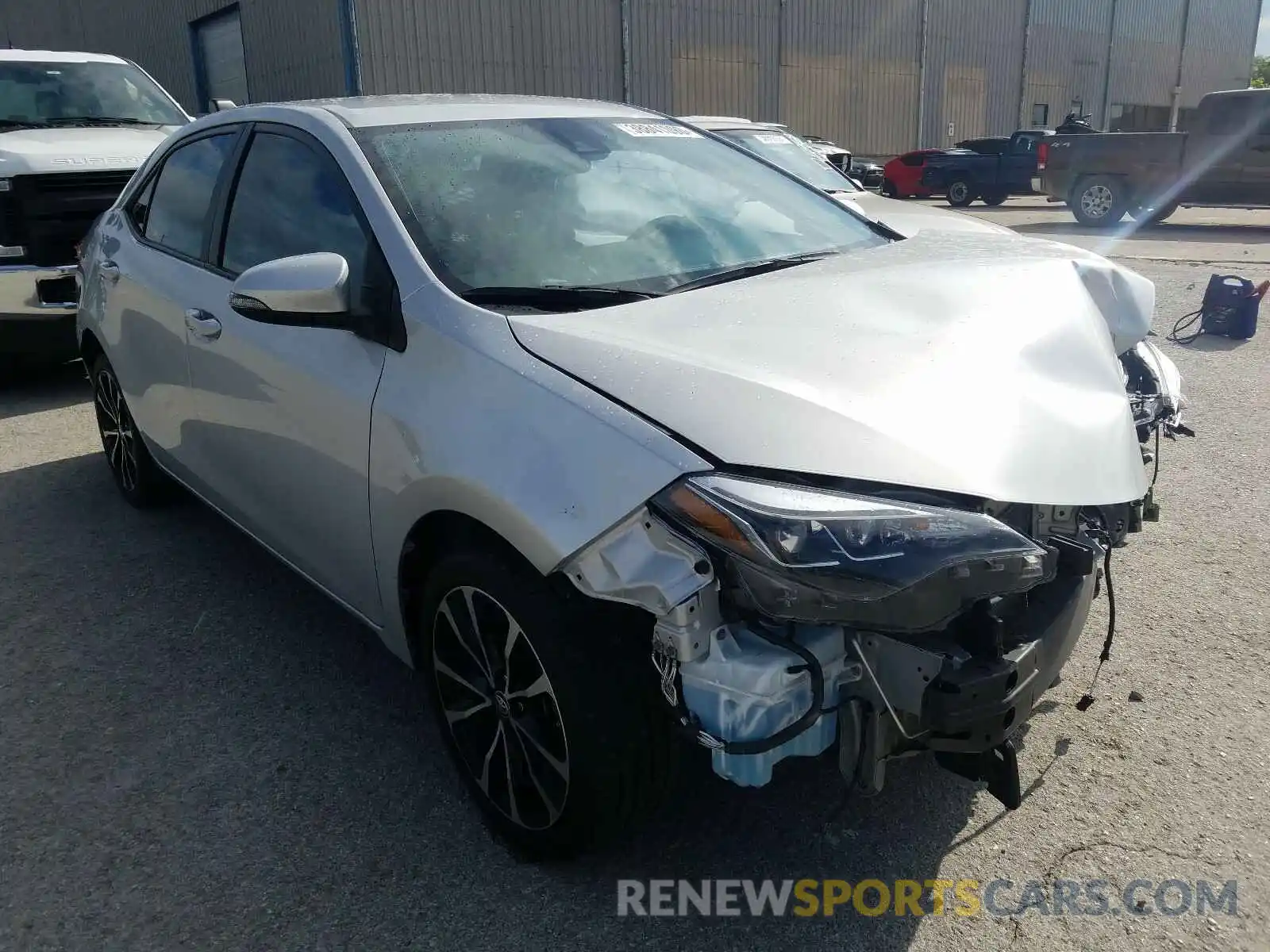 1 Photograph of a damaged car 2T1BURHE1KC220421 TOYOTA COROLLA 2019