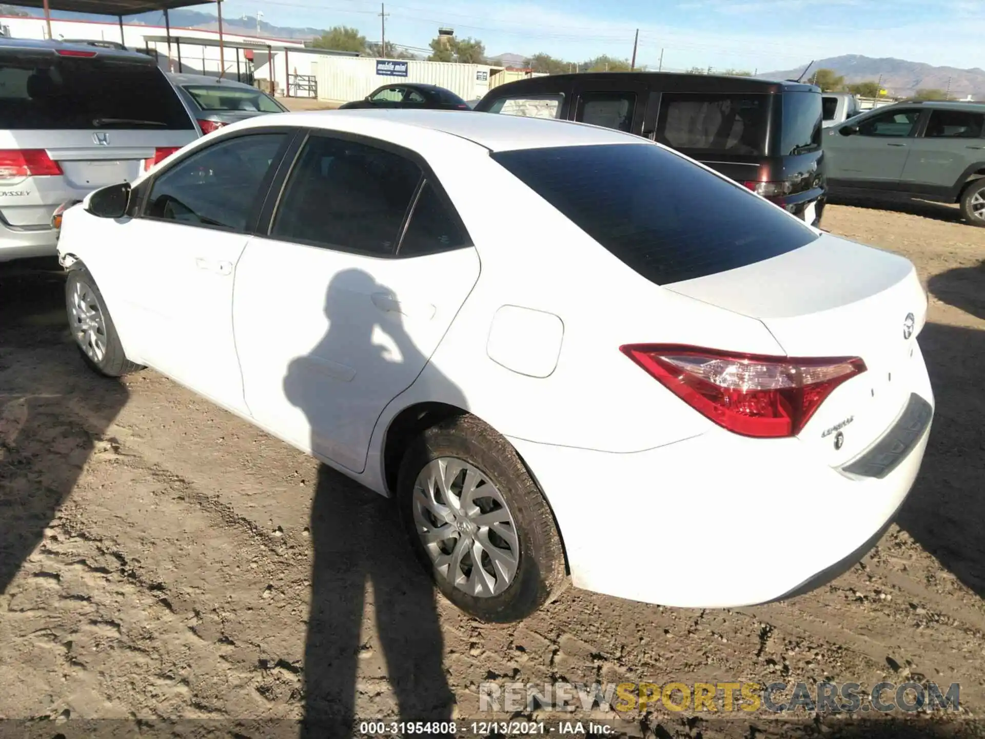 3 Photograph of a damaged car 2T1BURHE1KC221522 TOYOTA COROLLA 2019