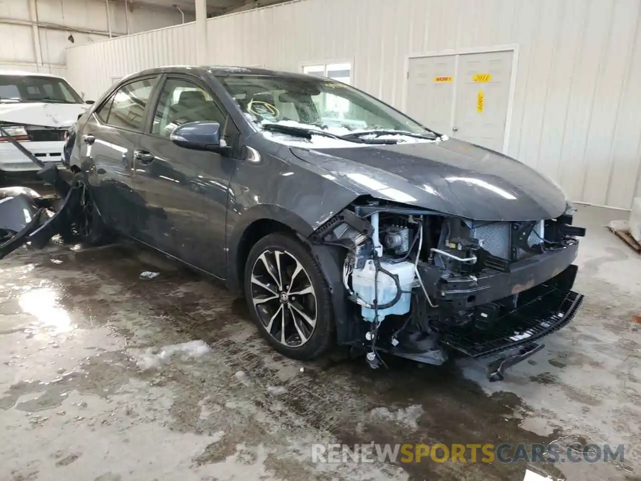 1 Photograph of a damaged car 2T1BURHE1KC222301 TOYOTA COROLLA 2019