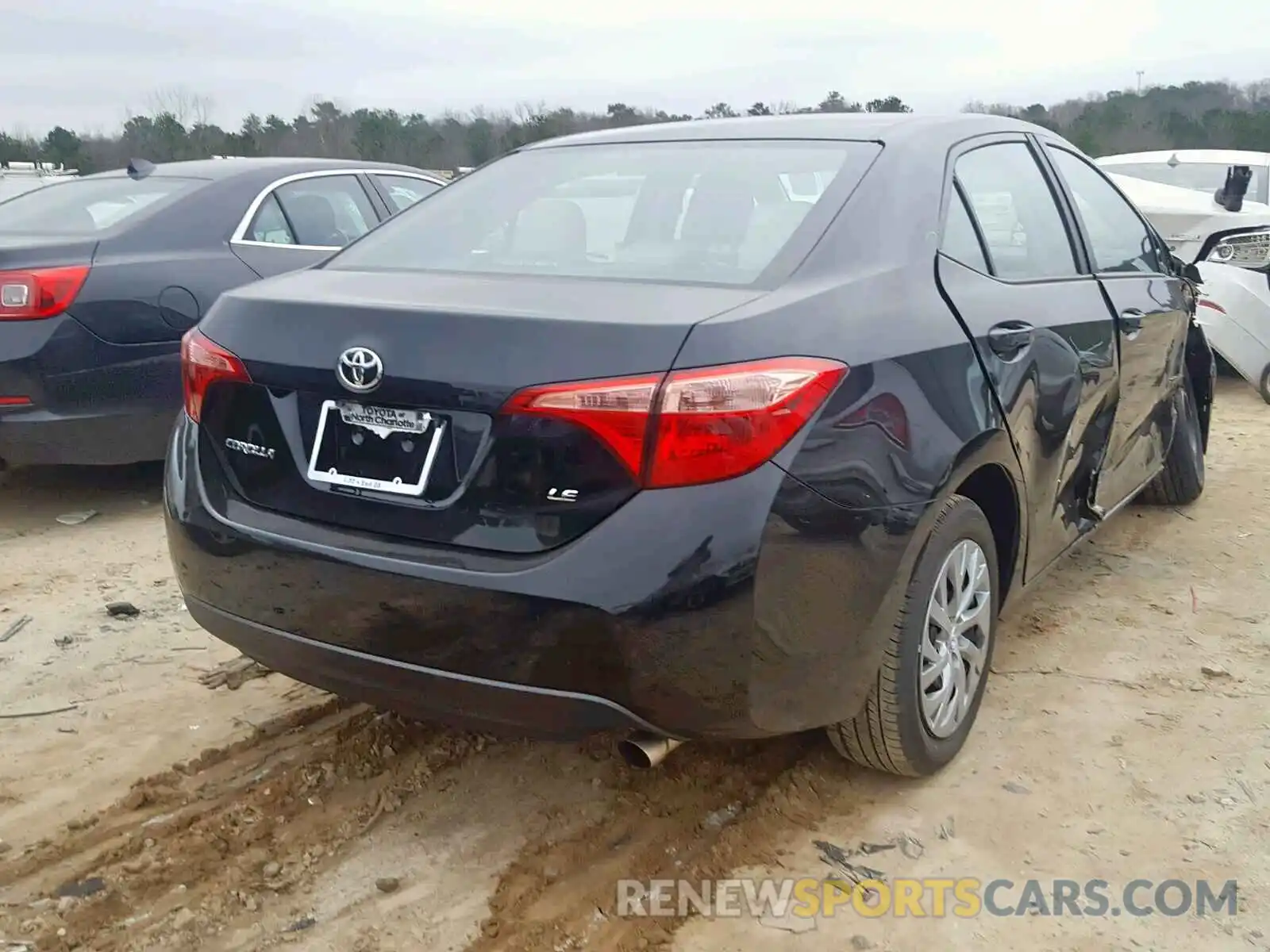 4 Photograph of a damaged car 2T1BURHE1KC222864 TOYOTA COROLLA 2019