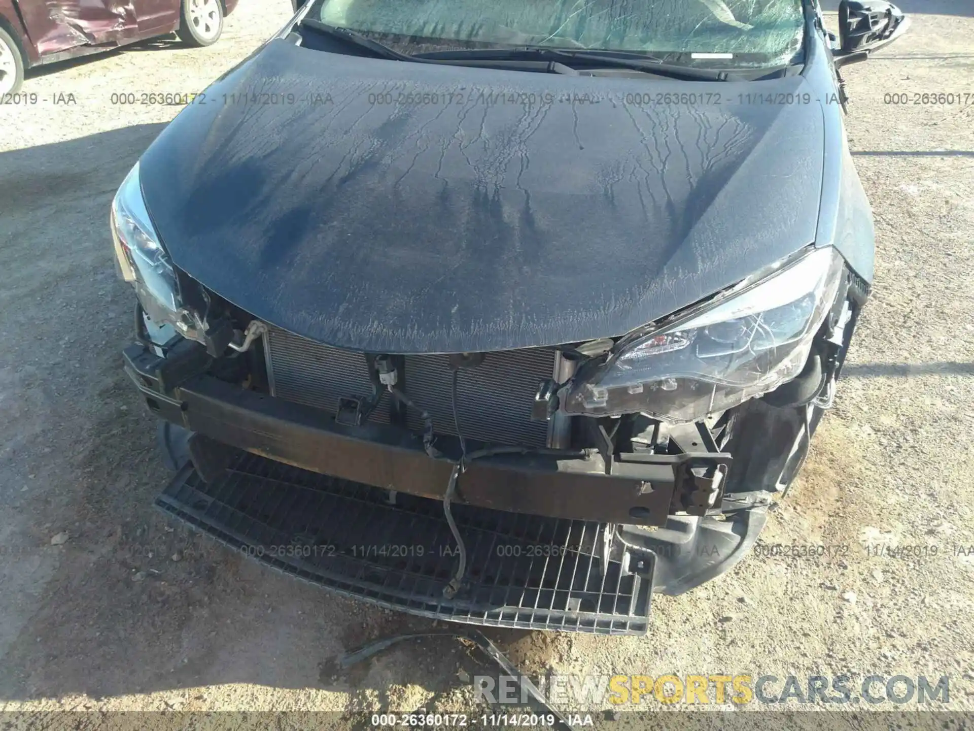 6 Фотография поврежденного автомобиля 2T1BURHE1KC224940 TOYOTA COROLLA 2019