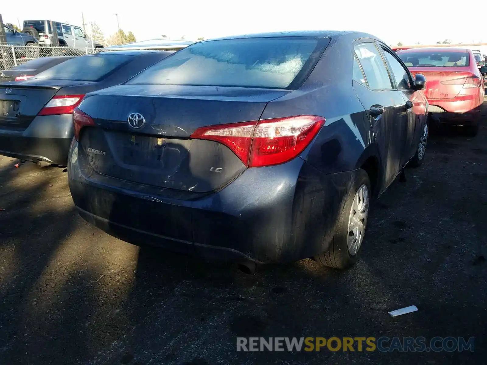 4 Photograph of a damaged car 2T1BURHE1KC225392 TOYOTA COROLLA 2019