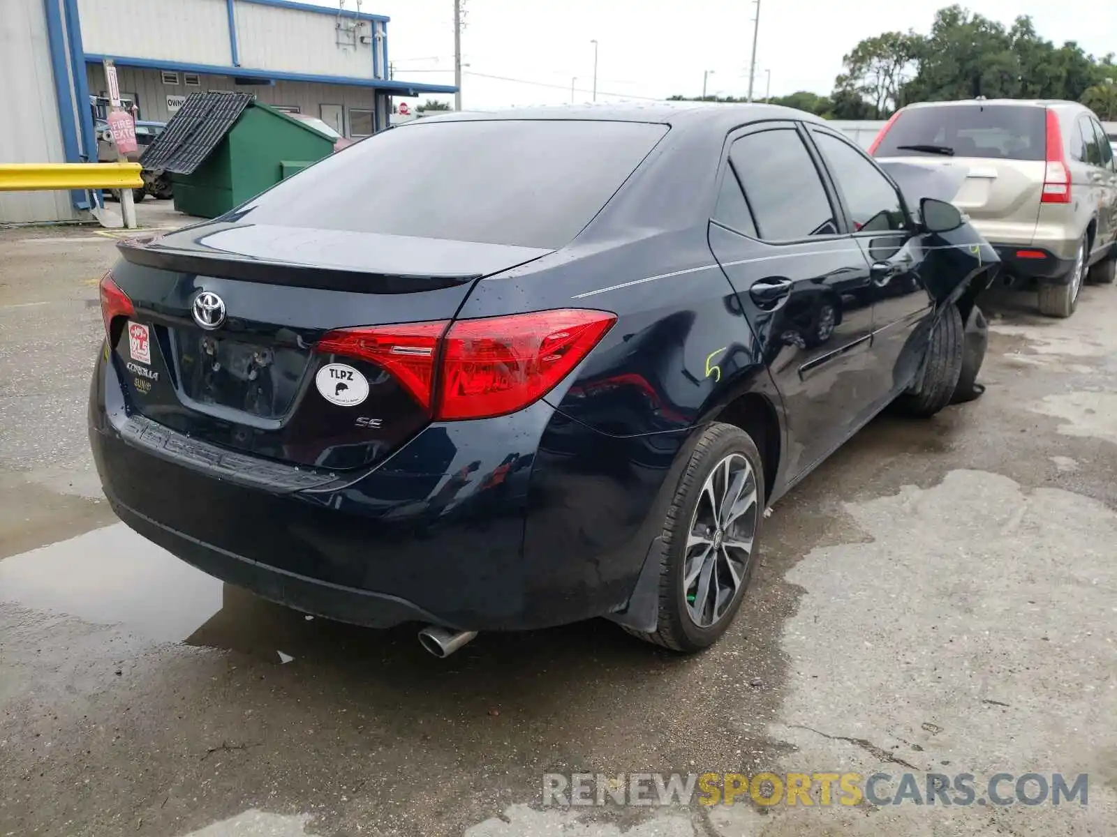 4 Photograph of a damaged car 2T1BURHE1KC225845 TOYOTA COROLLA 2019