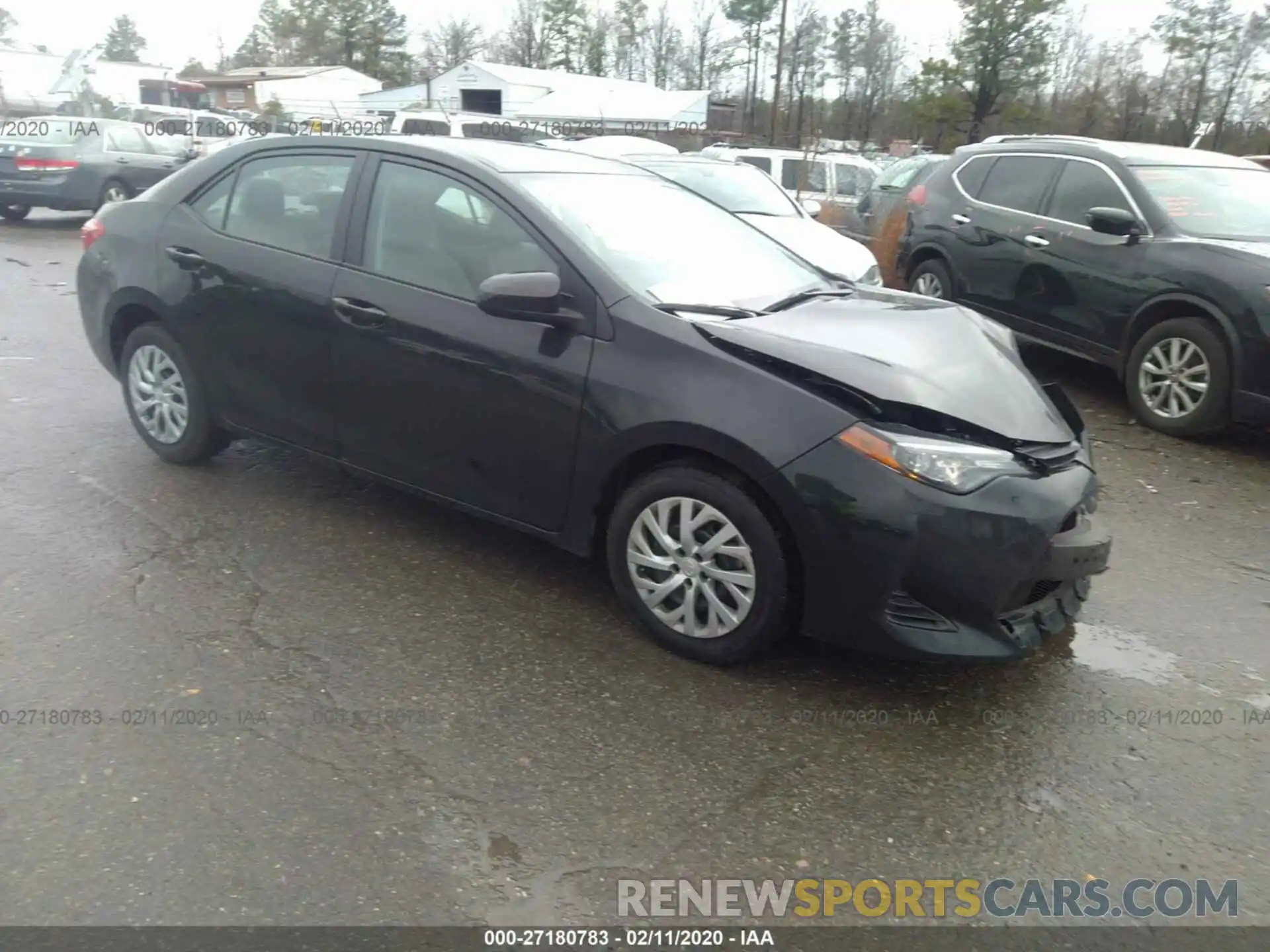 1 Photograph of a damaged car 2T1BURHE1KC226350 TOYOTA COROLLA 2019