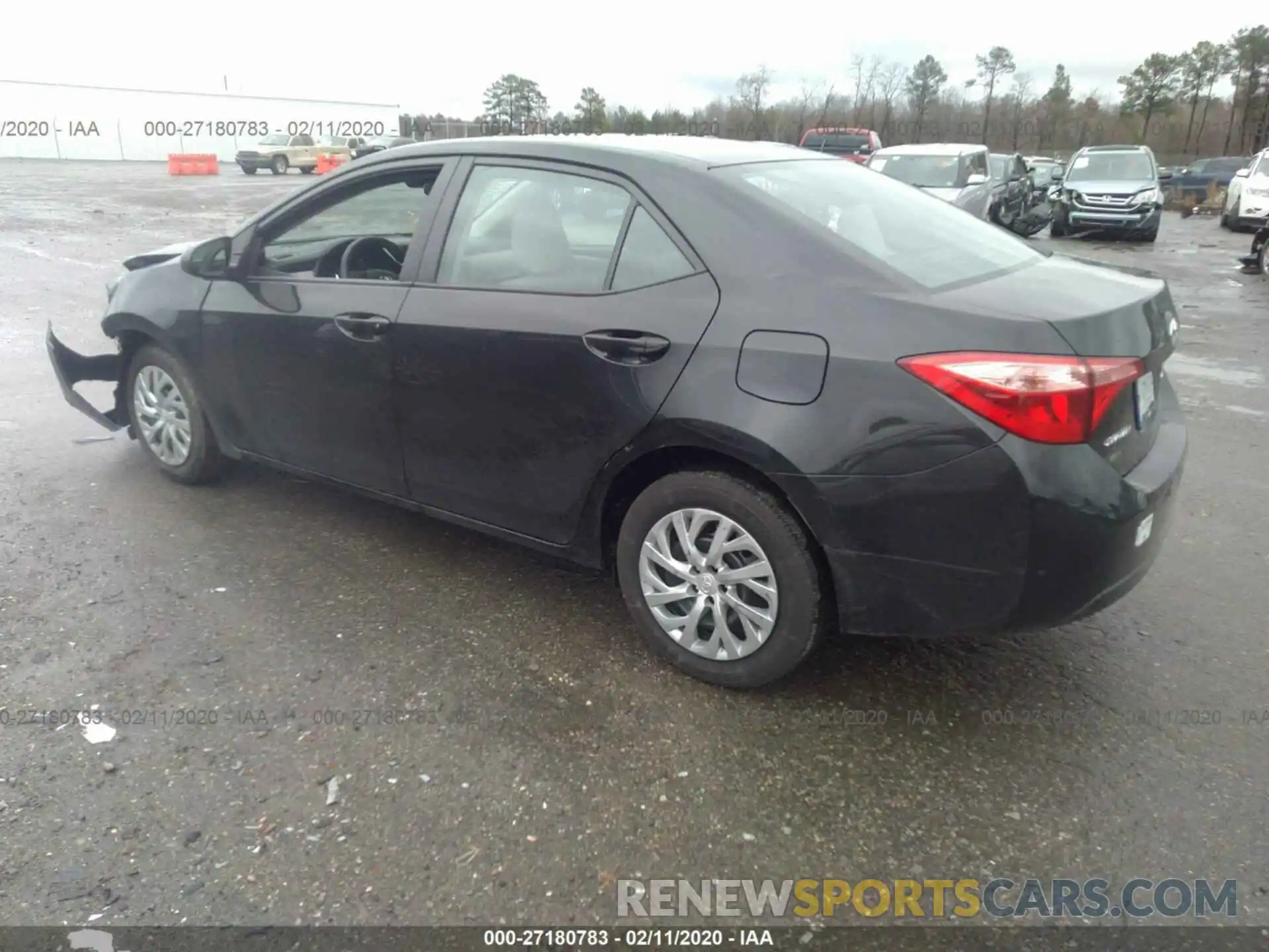 3 Photograph of a damaged car 2T1BURHE1KC226350 TOYOTA COROLLA 2019