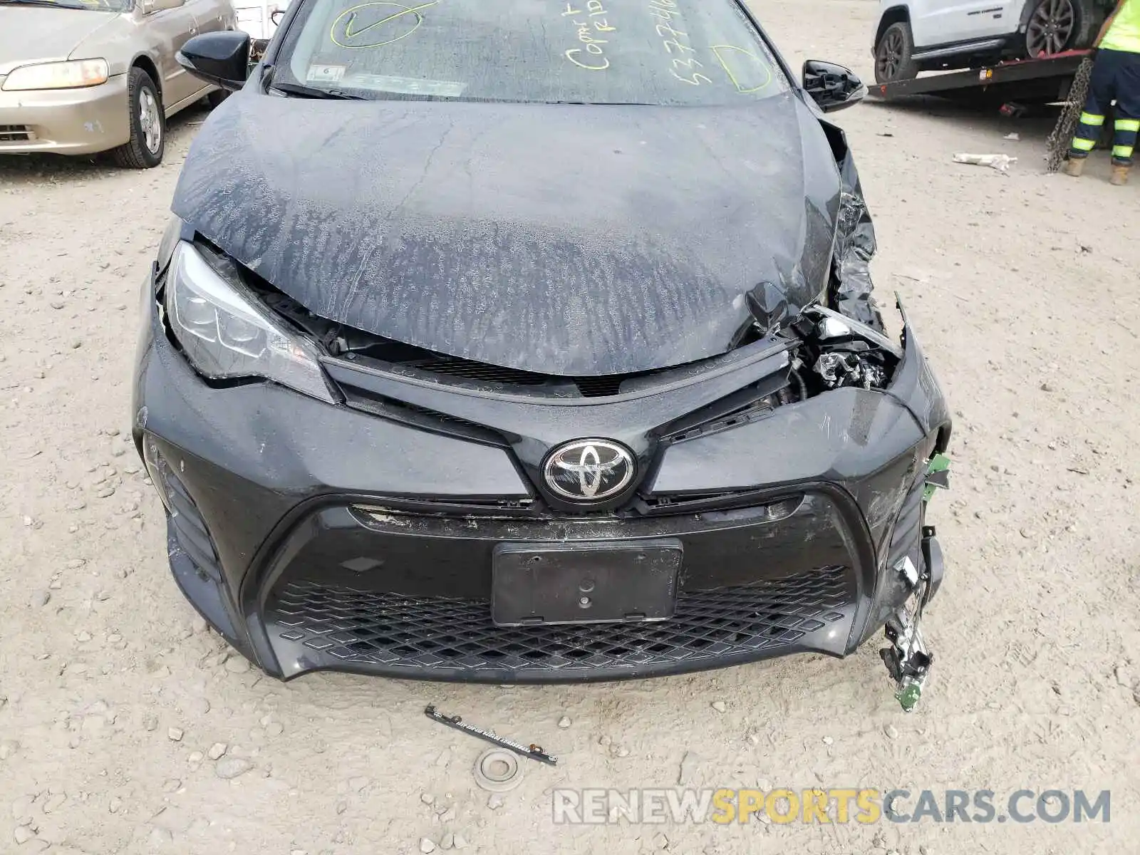 9 Photograph of a damaged car 2T1BURHE1KC226459 TOYOTA COROLLA 2019