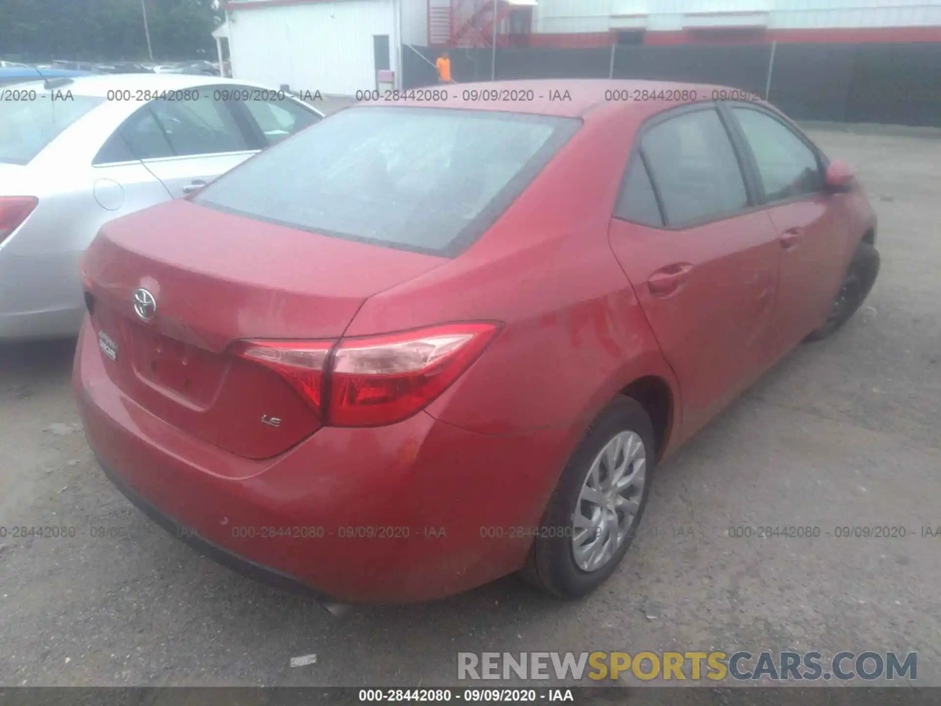 4 Photograph of a damaged car 2T1BURHE1KC227644 TOYOTA COROLLA 2019